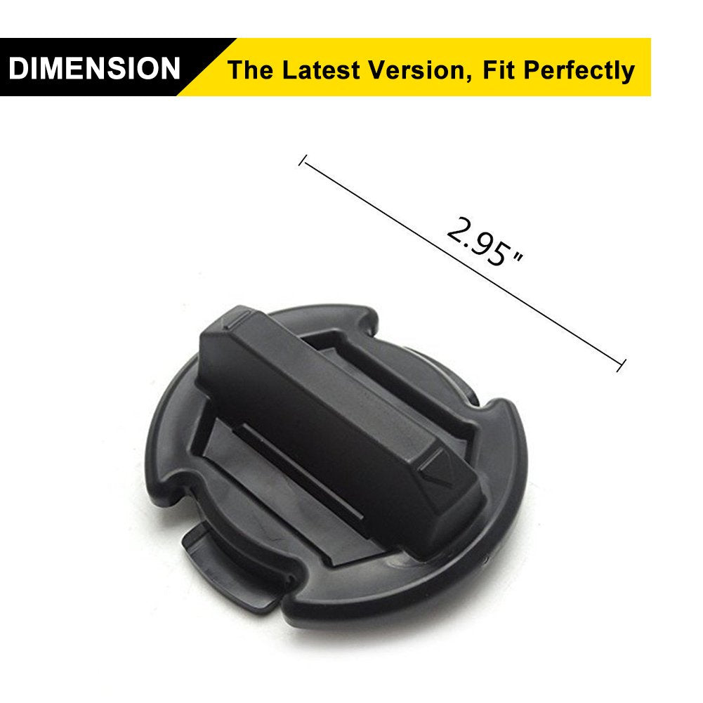 Bunker Indust 2 Pcs Twist Floor Drain Plug Trap Seal For 2014/2015/2016/2017/2018/2019 Polaris Rzr Xp 1000 900 Xp 4 Turbo General 8414694