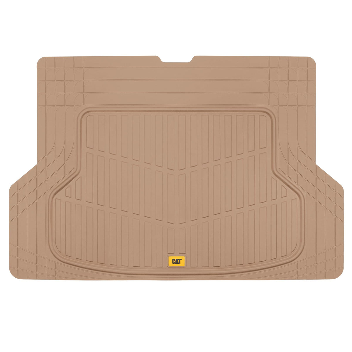 Cat Heavy Duty Suv Beige Cargo Liner & Car Trunk Mat - Universal Trimmable All Weather Cargo Mats For Back Of Suv - Suv Trunk Ma
