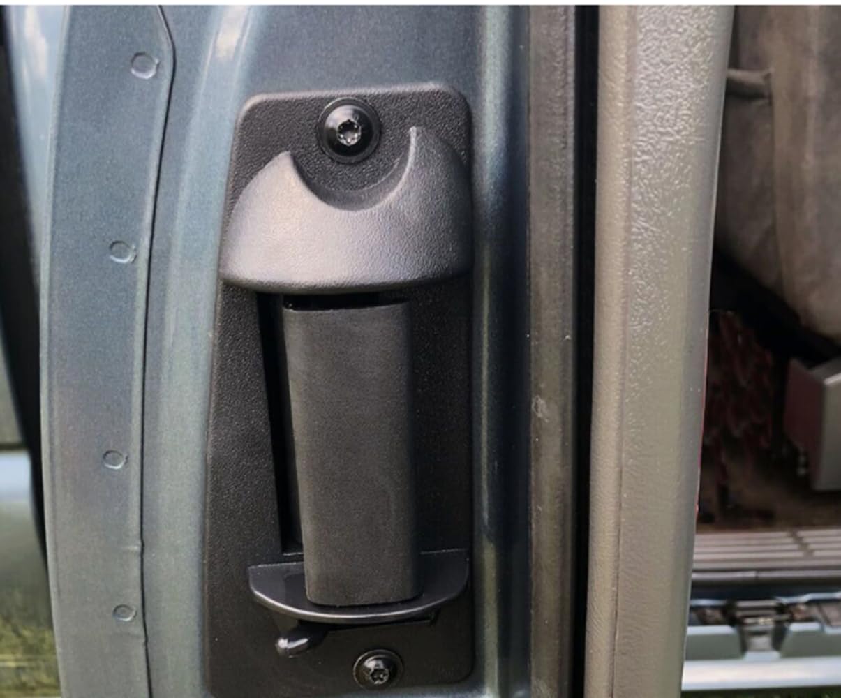 Dunhil Exterior Rear Door Handles For Chevy Silverado Gmc Sierra 1500 2500 3500 1999-2007, Left & Right Side, 15758171 15758172