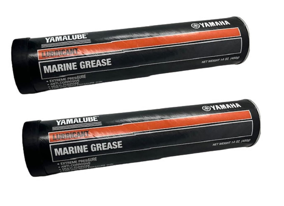 Yamaha Original Oem Yamalube Acc-Greas-14-Ct Marine Multi Purpose Grease Lubricant Cartridge Yamalube Oem - (2) 14 Ounce Cartrid