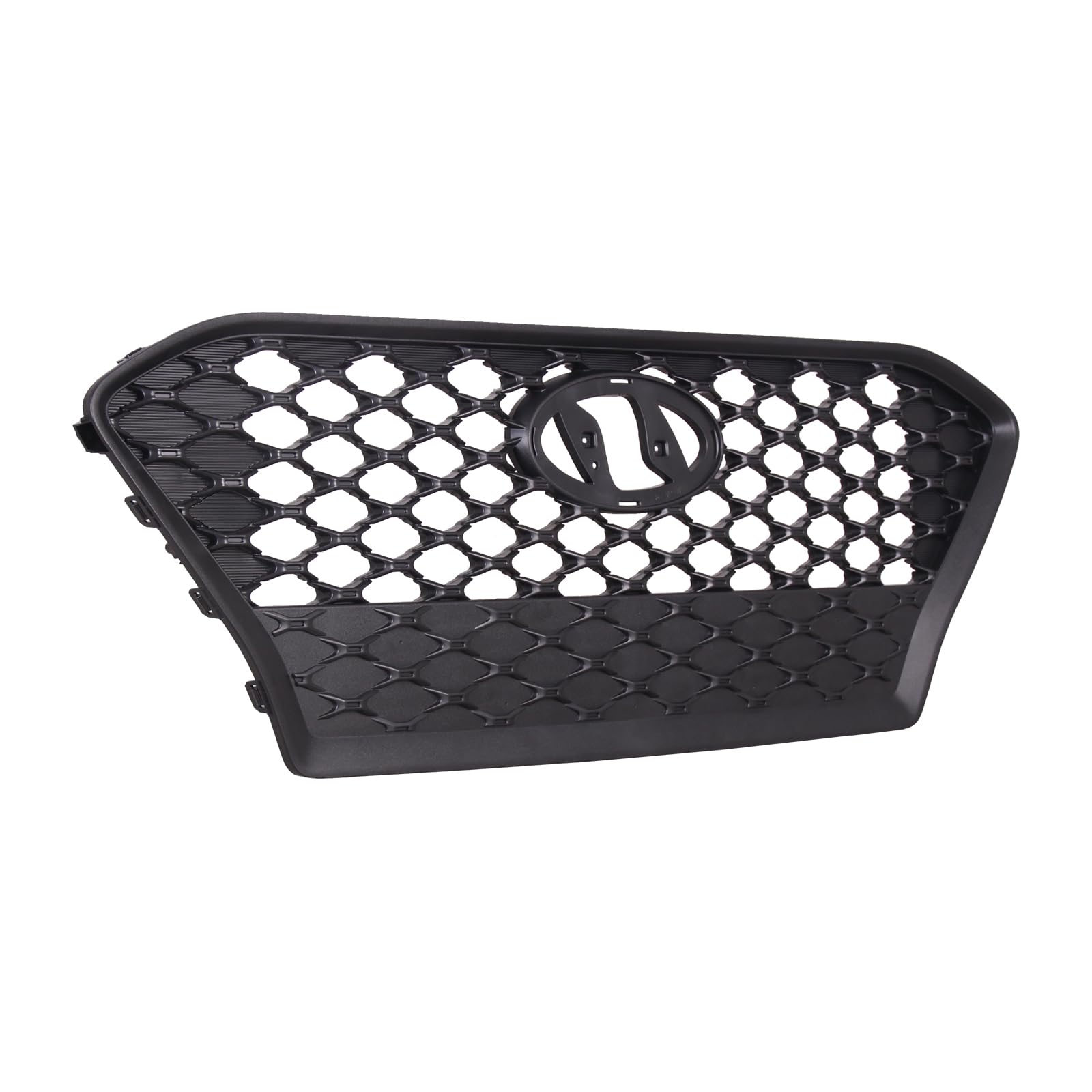 TYG (CAPA QUALITY) Front Grille Compatible with 2018-2021 Hyundai Kona Essential/Luxury/Preferred/SE/SEL/SEL Plus/Night, ABS OEM