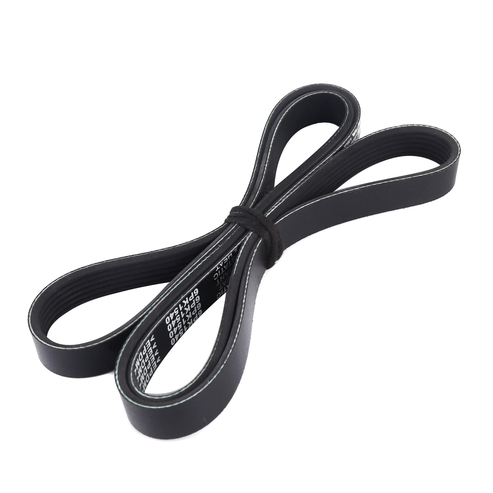 MOCA 6PK1550 EPDM Serpentine Belt Fits for Ford BMW 2.3L 4.8L DOHCSOHC 2-Door