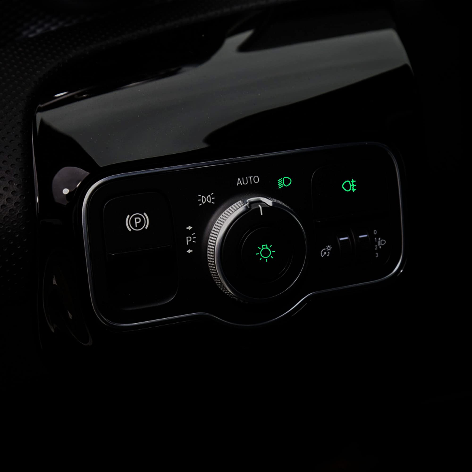 Tomall 132Pcs Centre Console Switch Luminous Stickers For Car Night Safety Luminous Decals Circuit Panel Label Glow In The Dark Accessories For Boat Trailer Car Headlight Control Gps