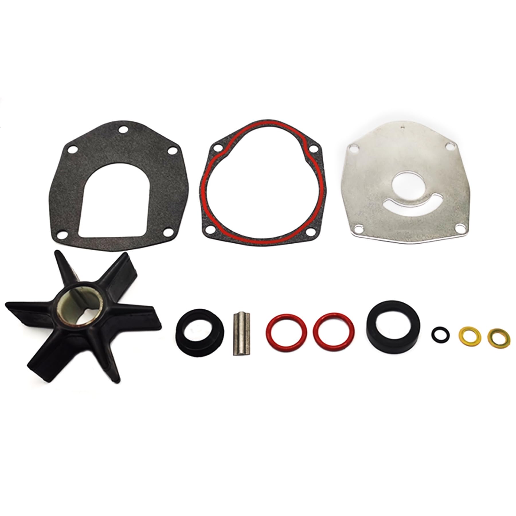 Uanofcn 8M0100526 Water Pump Impeller Kit For Mercury Marine 30-350 Hp 2 Strokes And 4 Strokes Outboard 47-8M0100526 Sierra 18-3265