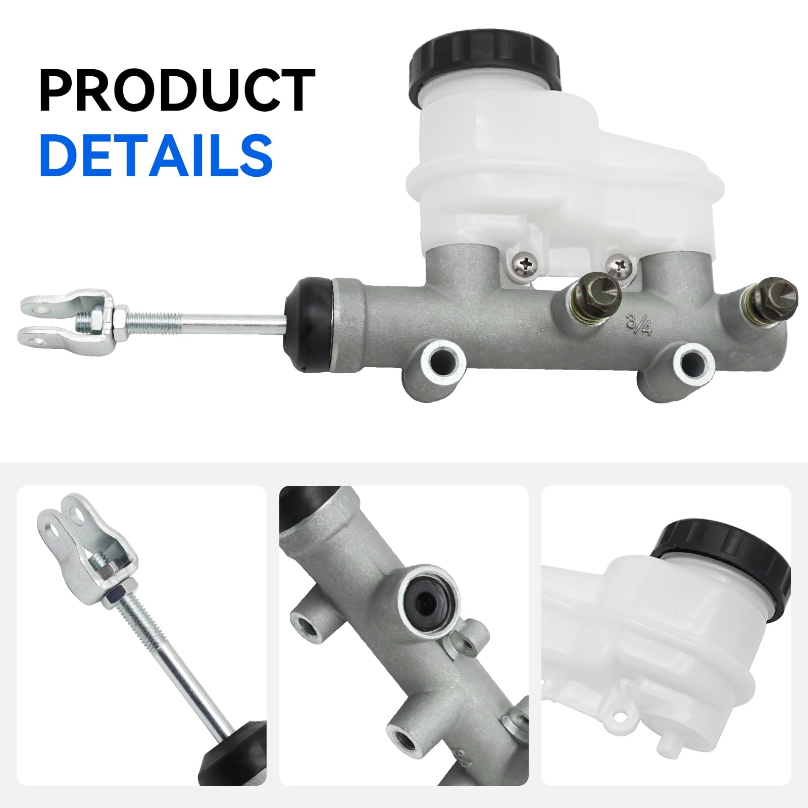 Brake Master Cylinder for Polaris RZR 570 800 900 1000 Brutus Ranger 400 500 570 700 800 900 1000 ACE 325 570 900 General 1000 O