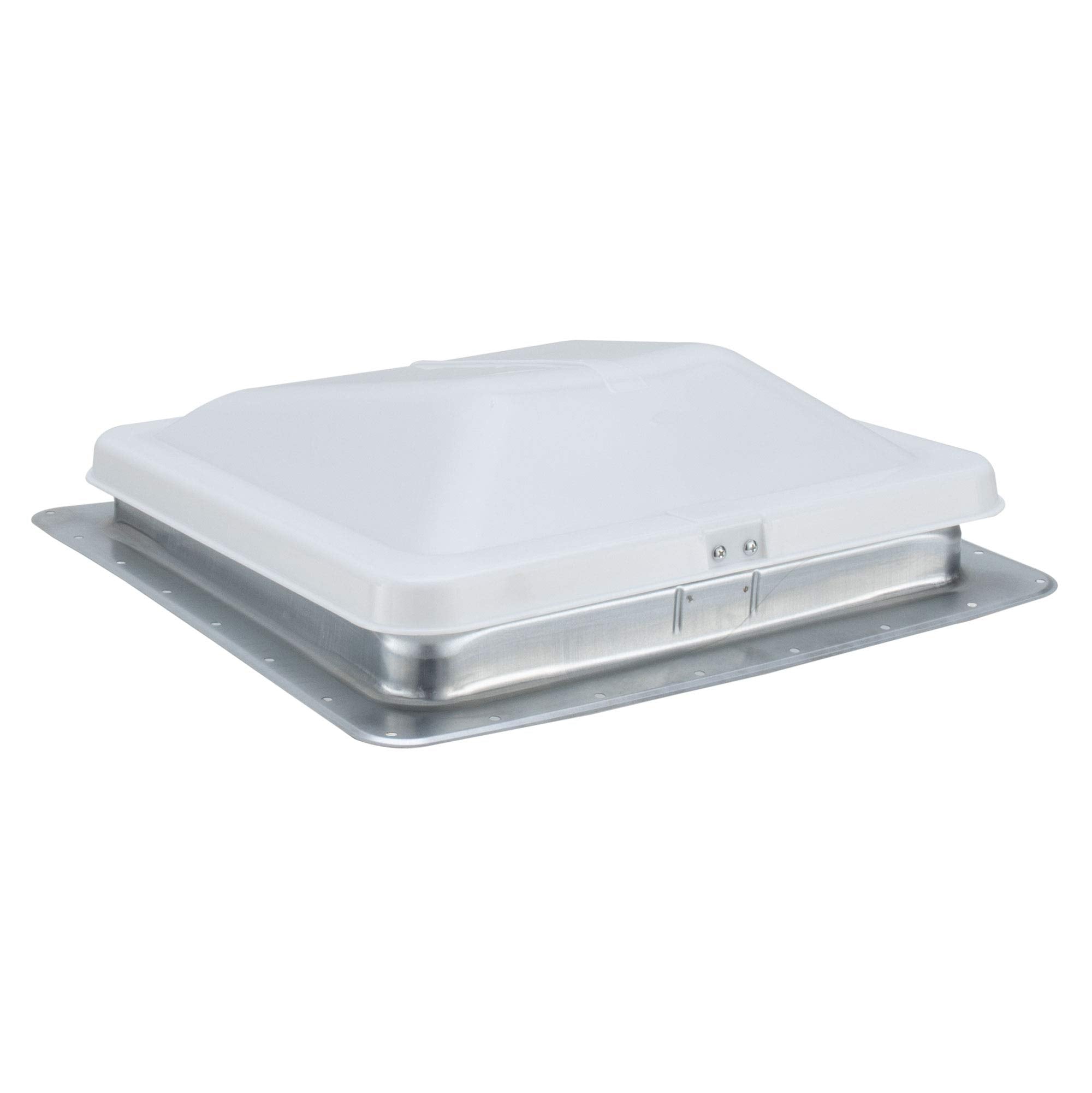 HENG’S INDUSTRIES 14" RV Roof Vent Kit - White, Model #71111-C, Includes Butyl Tape, 1 Pack