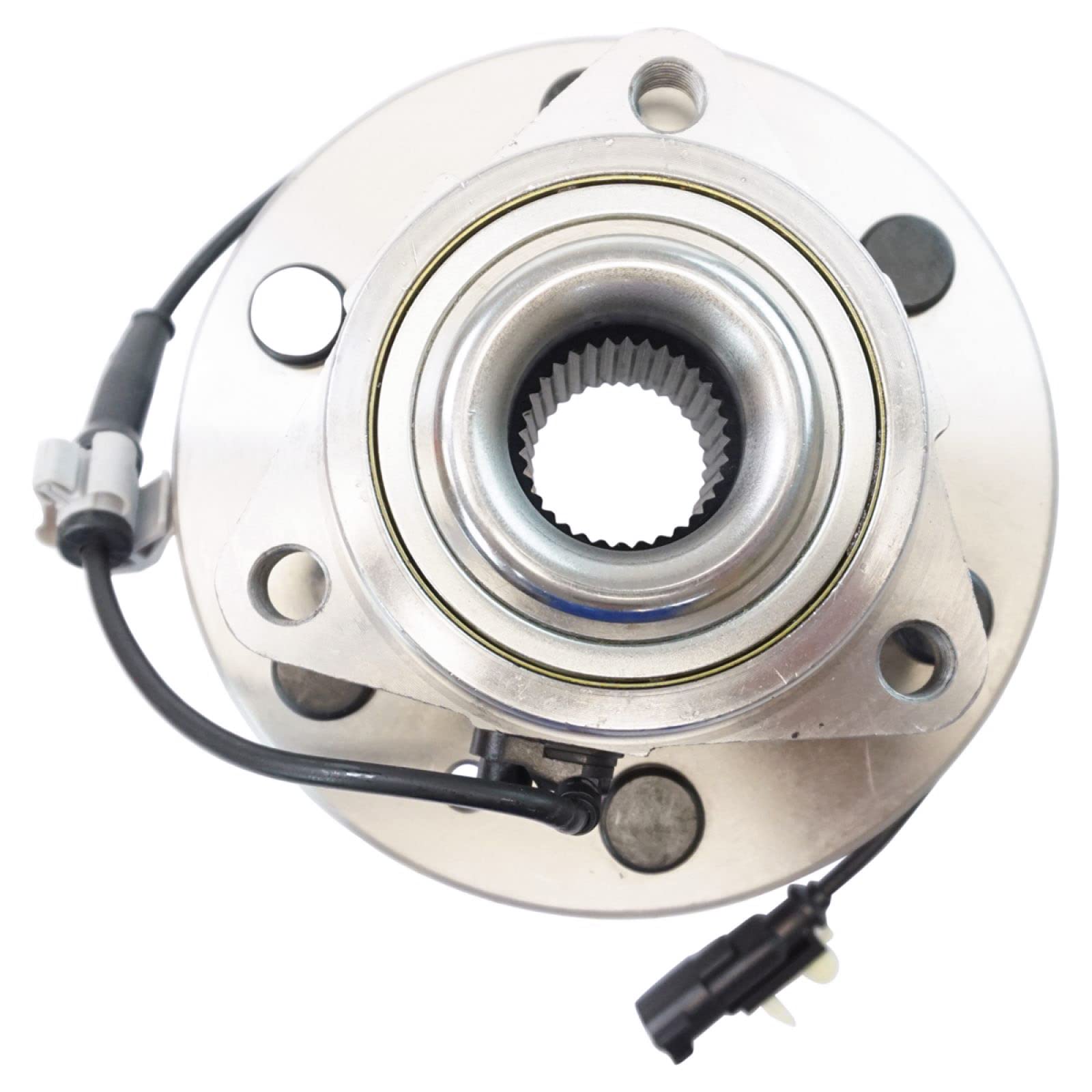 Trq Front Wheel Bearing & Hub Assembly With Abs Sensor Compatible With 2015-2020 Cadillac Escalade Escalade Esv 2013-2019 Xts 20