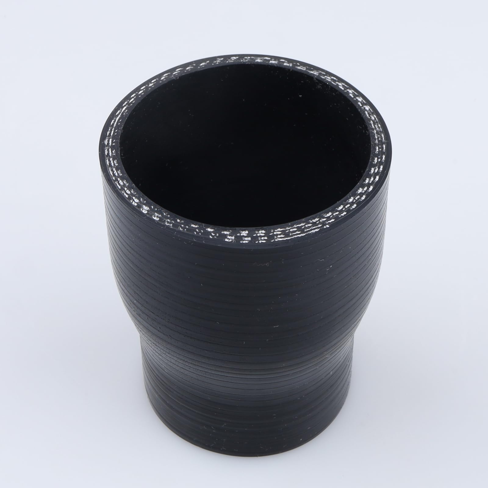 Ac Performance Id 2-1/8'' To 1.75'' (54Mm To 45Mm) Silicone Hose Straight Reducer 3-Ply Reinforced Black, 3'' Length