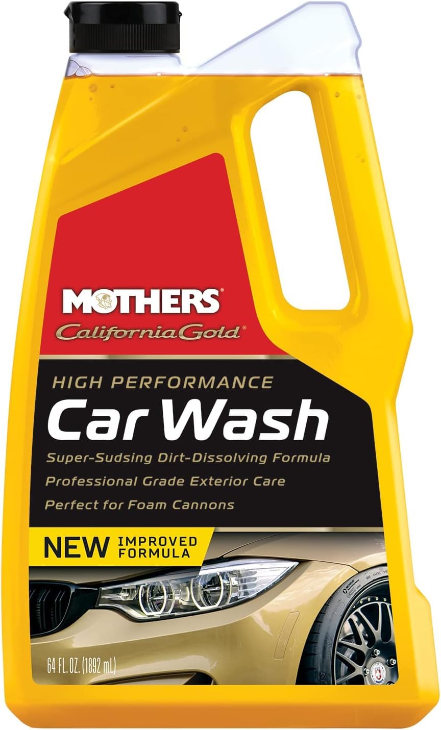 Mothers 05664-6 California Gold Car Wash - 64 Oz., (Pack Of 6)