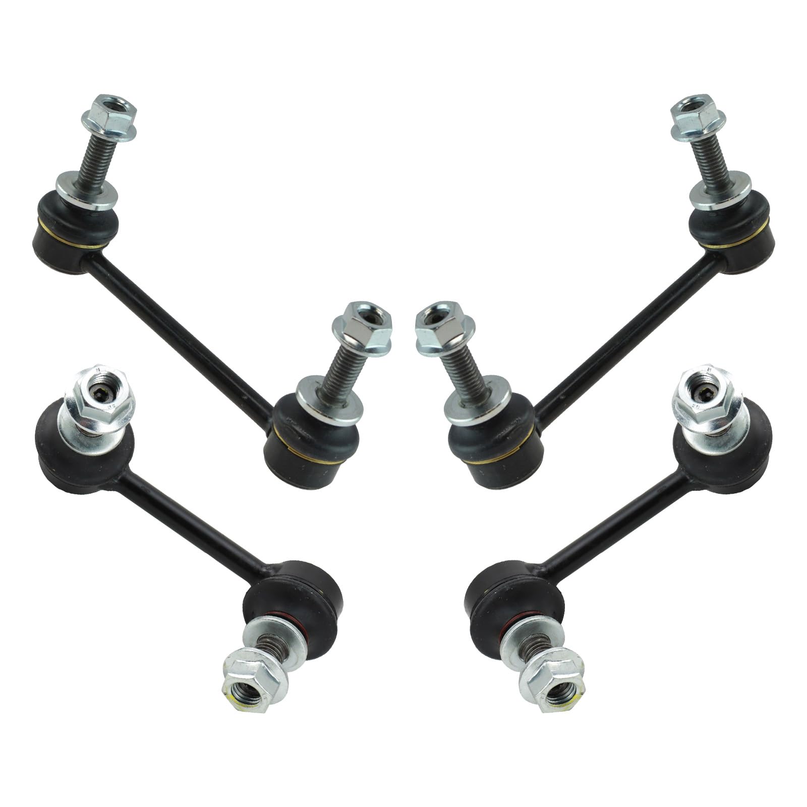 Trq Front & Rear Sway Bar Stabilizer Link Set Compatible With 2008-2014 Cadillac Cts