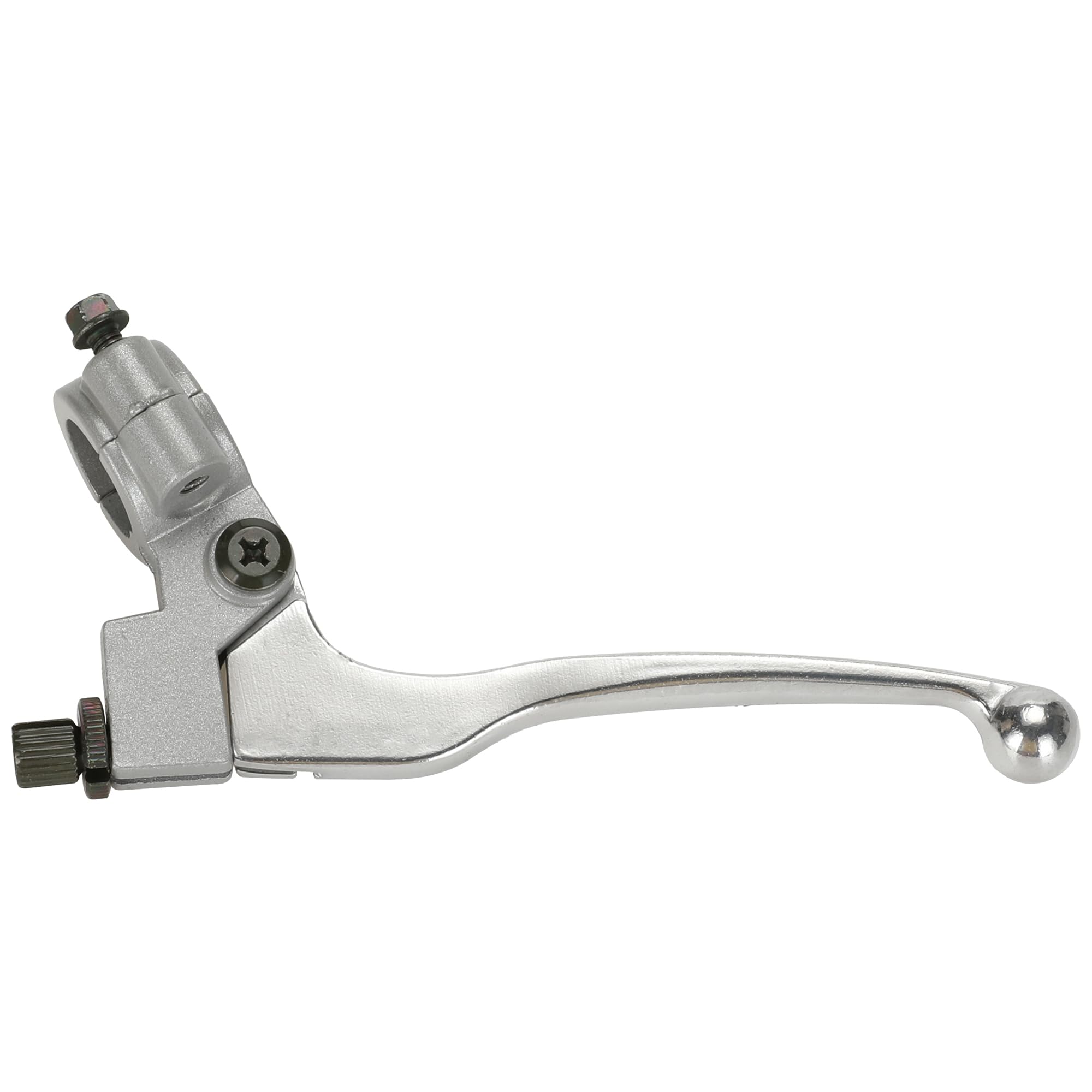Hiaors Silver Brake Clutch Handle Lever For Ct100U Cc100X Mini Trail Bike 98Cc 3Hp 196Cc 200Cc Extreme Mini Bike 22Mm 7/8 Handler Bar Parts