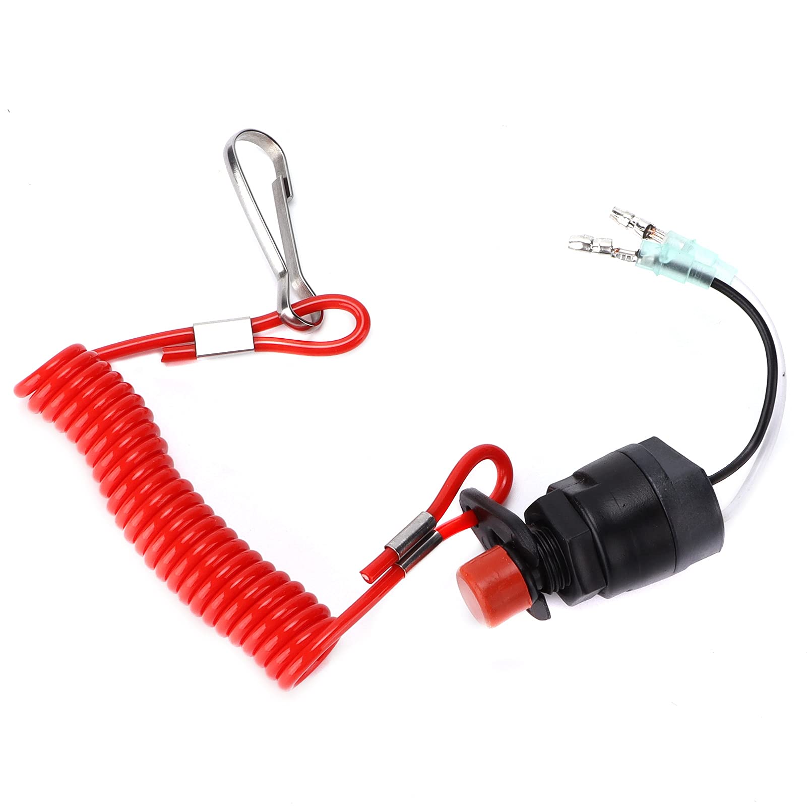 Aramox Marine Outboard Engine Kill Stop Switch Emergency Flameout Replacement For Yamaha F 9.9Hp-250Hp 2 Or 4 Stroke Oem: 688-82575-01