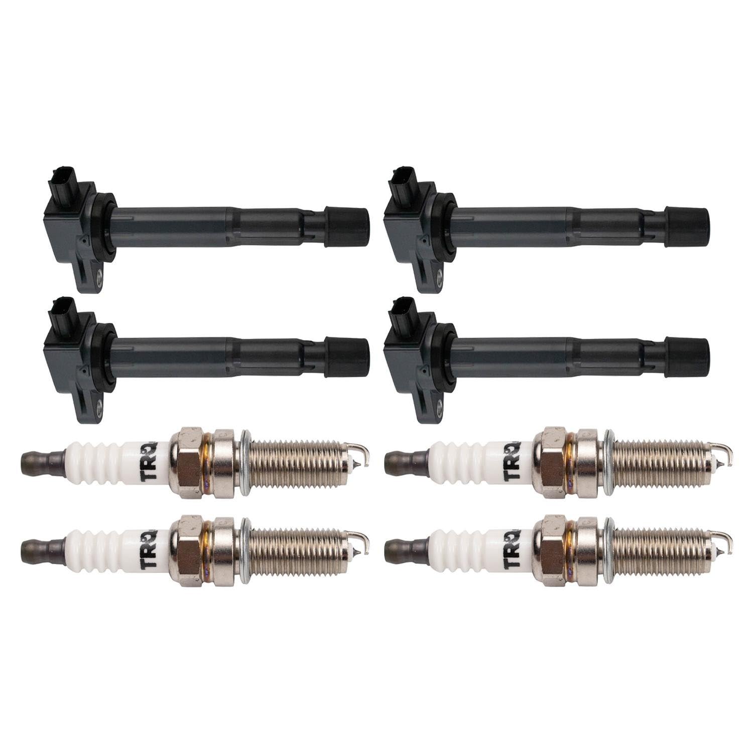 Trq Ignition Kit Ignition Coil Spark Plugs Compatible With 2013-2015 Acura Ilx 2009-2013 Tsx 2008-2012 Honda Accord 2012-2015 Ci
