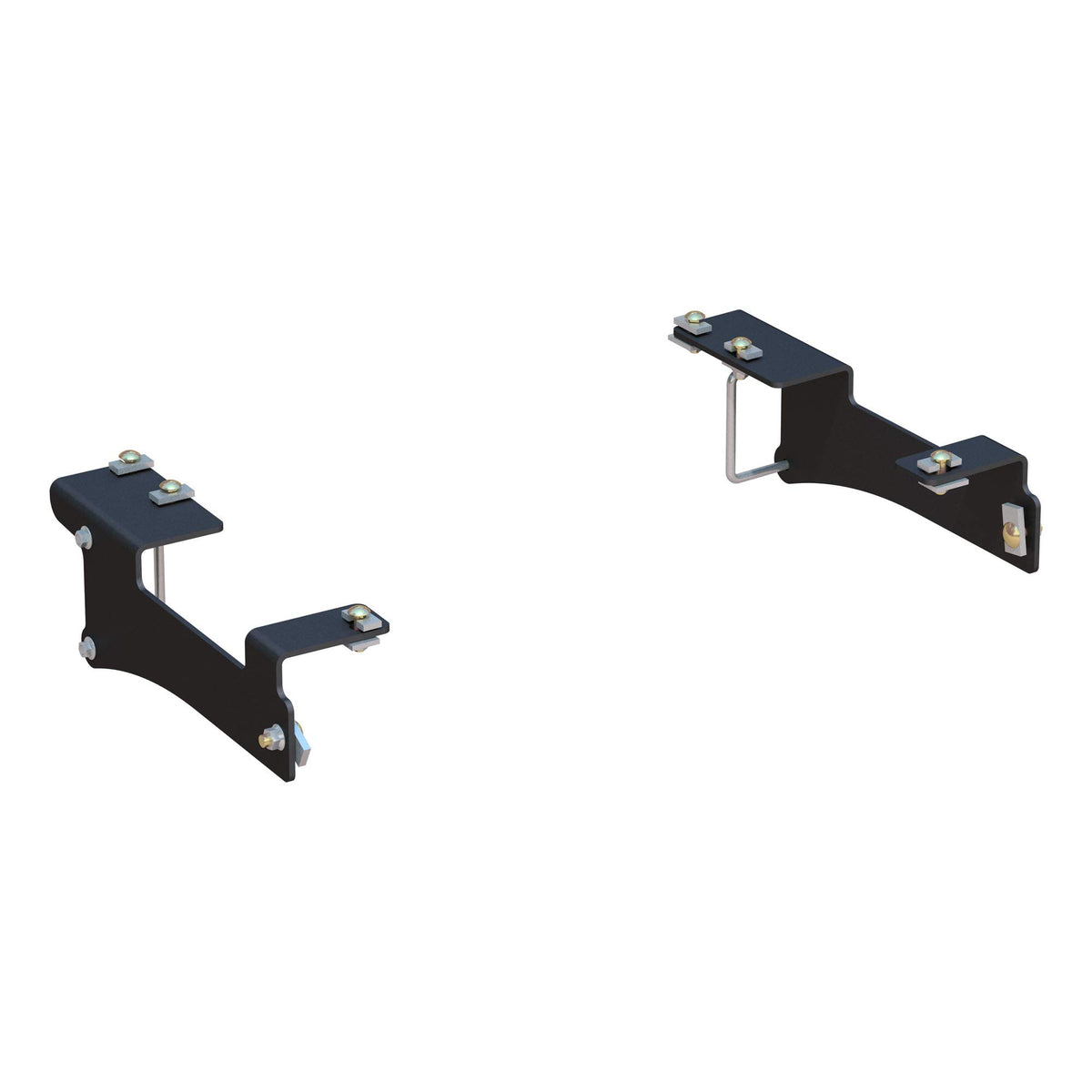 Curt 16429 5Th Wheel Installation Brackets, Compatible With Select Chevrolet Silverado, Gmc Sierra 2500, 3500 Hd , Black