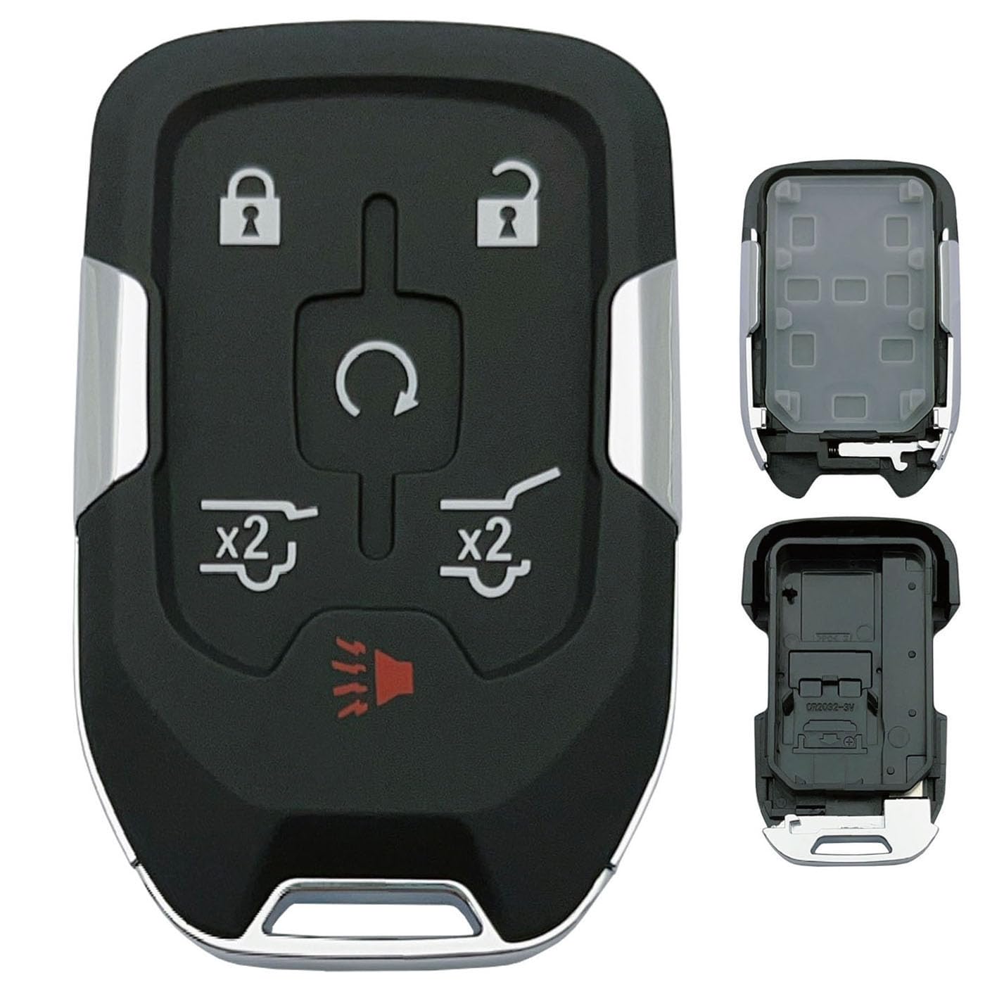 Replacement Key Fob Shell Case Fits for Chevy Suburban Tahoe 2015 2016 2017 2018 2019 2020 GMC Yukon Keyless Entry Remote Contro