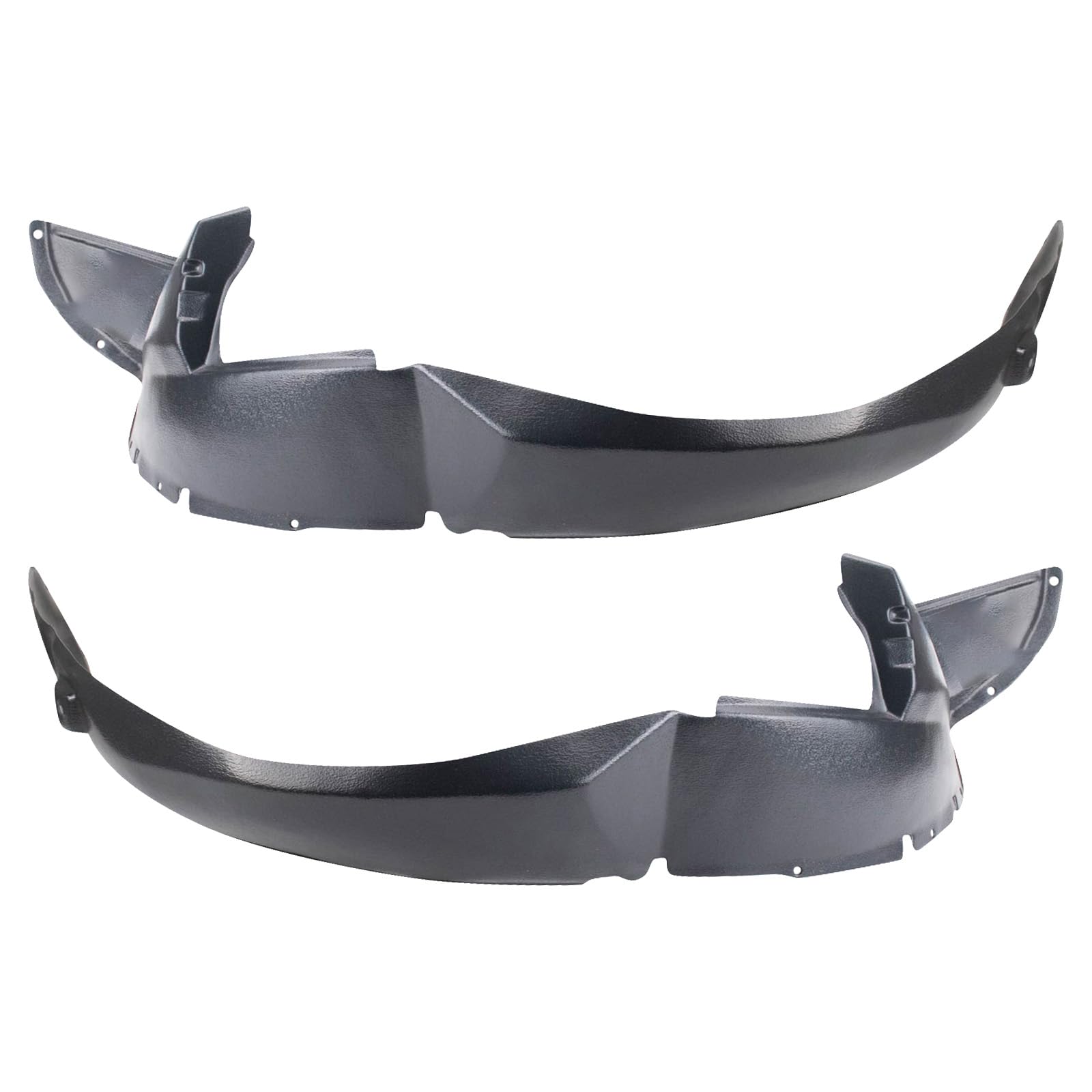 Trq Front Inner Fender Liner Set Compatible With 2005-2007 Buick Terraza 2005-2008 Chevrolet Uplander Saturn Relay Gm1250108 Gm1