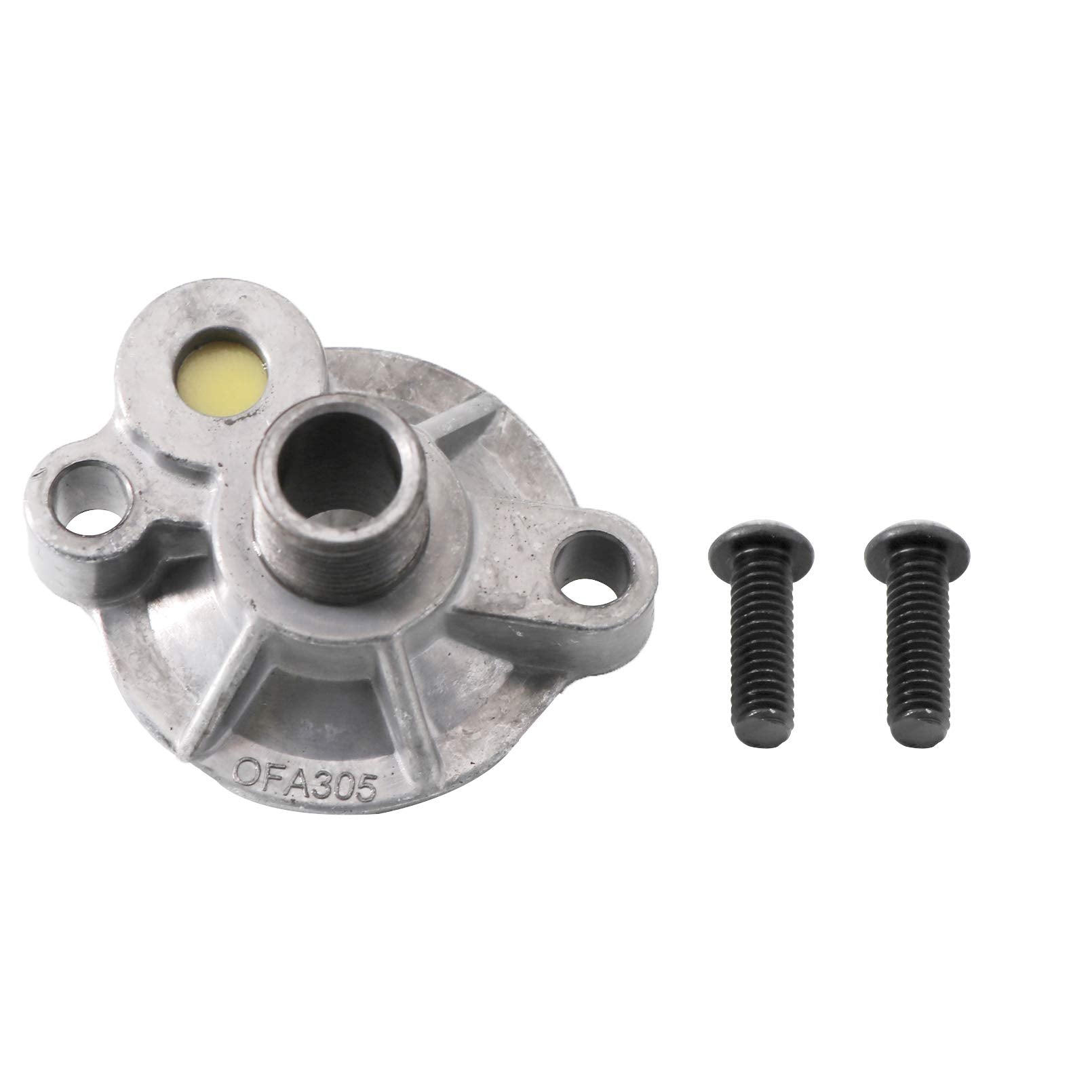 KIPA Oil Filter Adapter Replace for Small Block Chevy V8 Engines SBC BBC Spin On Bypass 305 307 327 350 400 396 402 427 454# 395
