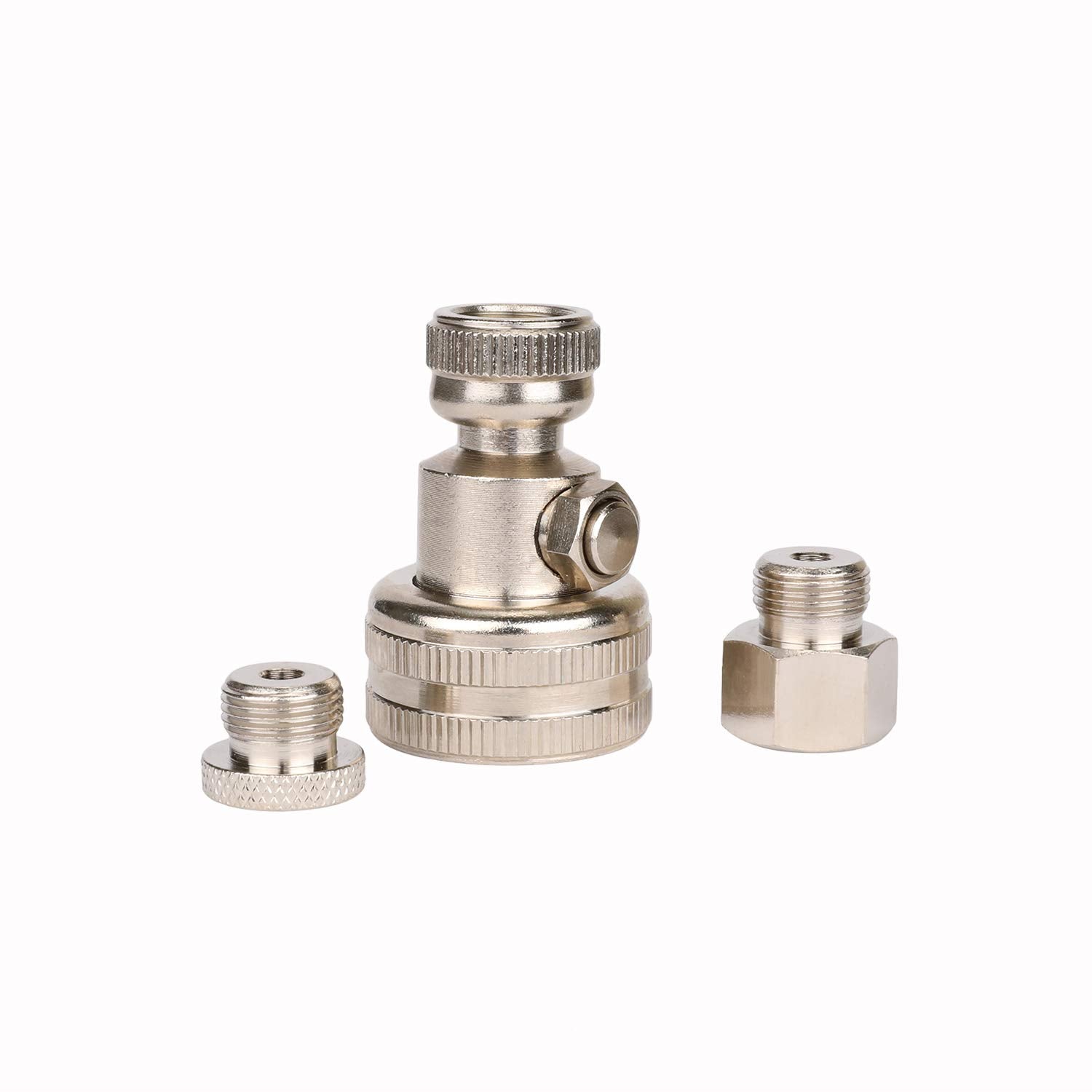 Wynnsky Tire Valve Adapter Kit, Tractor Tire Tube Air Water Adapter Valve Stem Tool Repair Kit