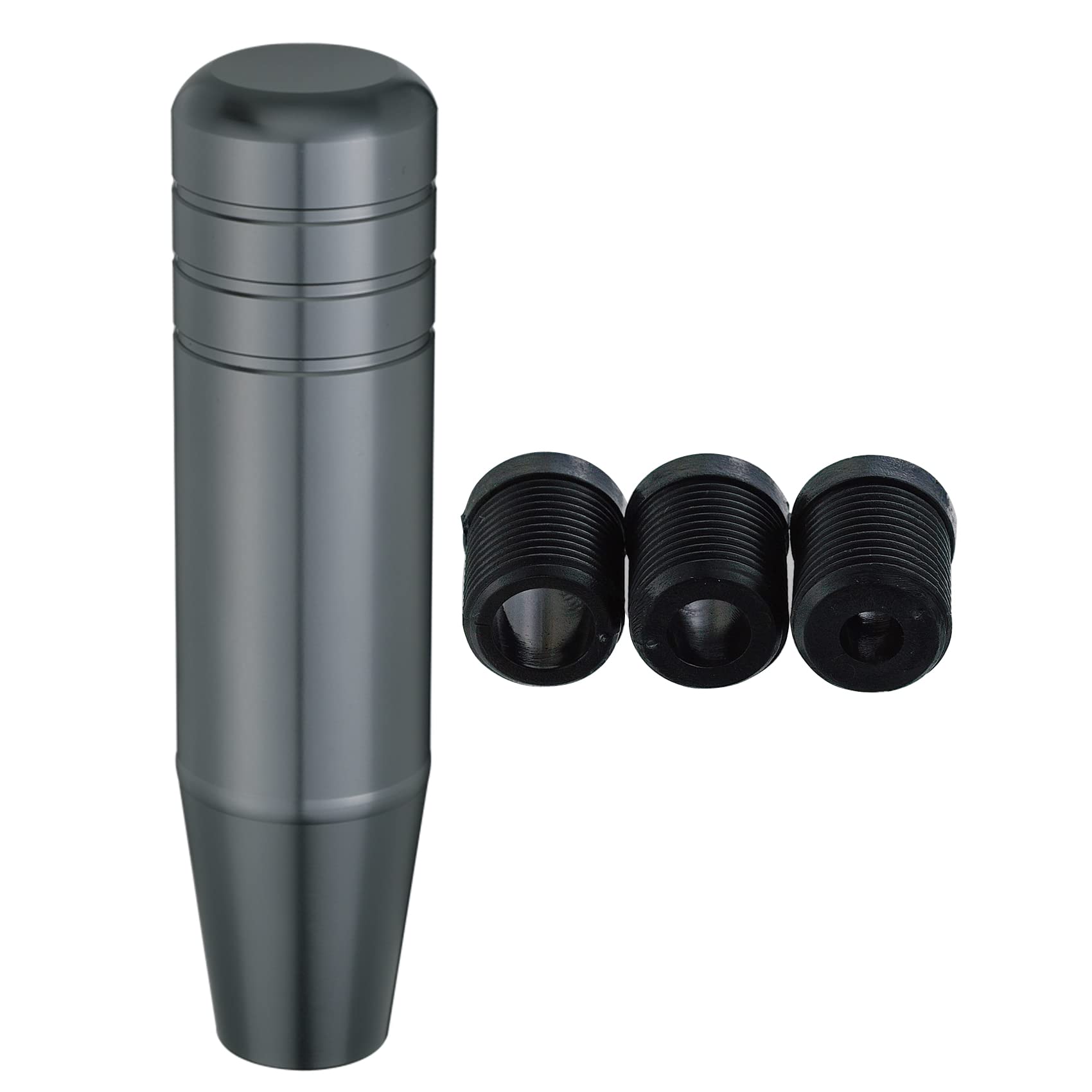 Abfer 5'' Heavy Weighted Shift Knob,Car Aluminum Alloy Gear Stick Lever Shifter Handle Knobs Fit Most Automatic Manual Vehicle (
