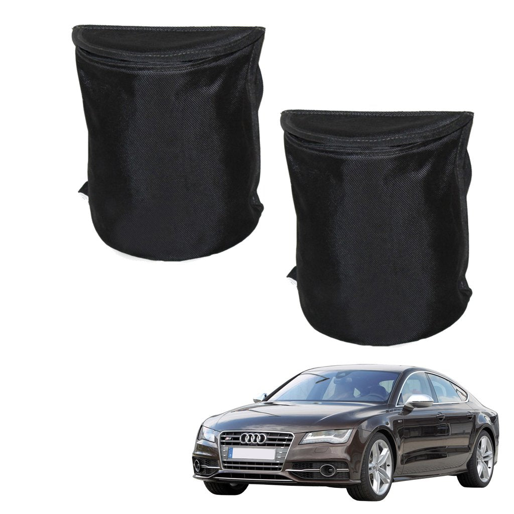 Kozdiko Semi Cylindrical Car Dustbin Set of 2 Pcs for Audi RS7 Spotback
