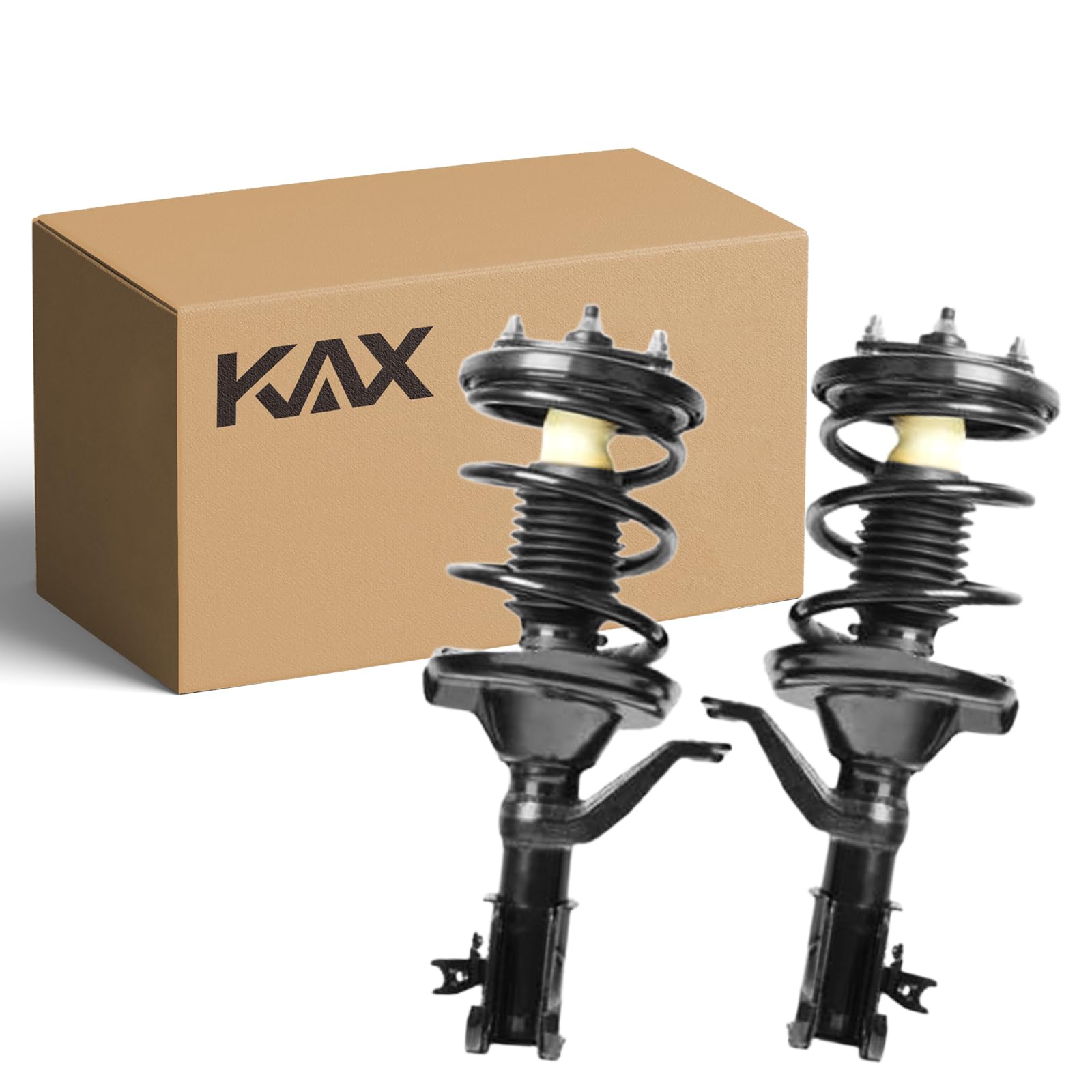 KAX Front Quick Struts for Honda Civic 2003 2004 2005 Front Shocks Complete Struts Assembly with Coil Spring Set of 2, Replace 1
