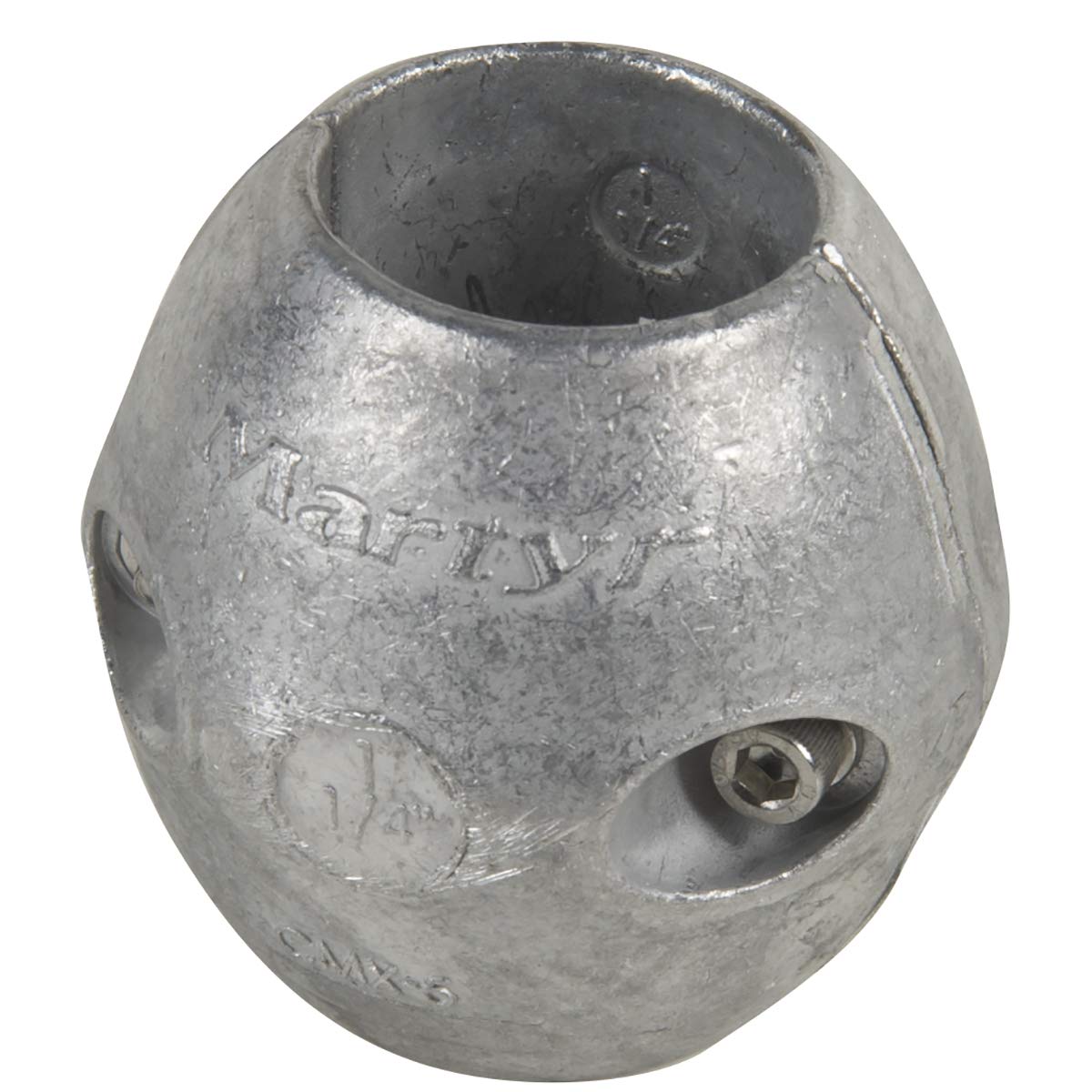 Martyr Anodes Streamlined 1-1/4 Shaft Anode, Aluminum