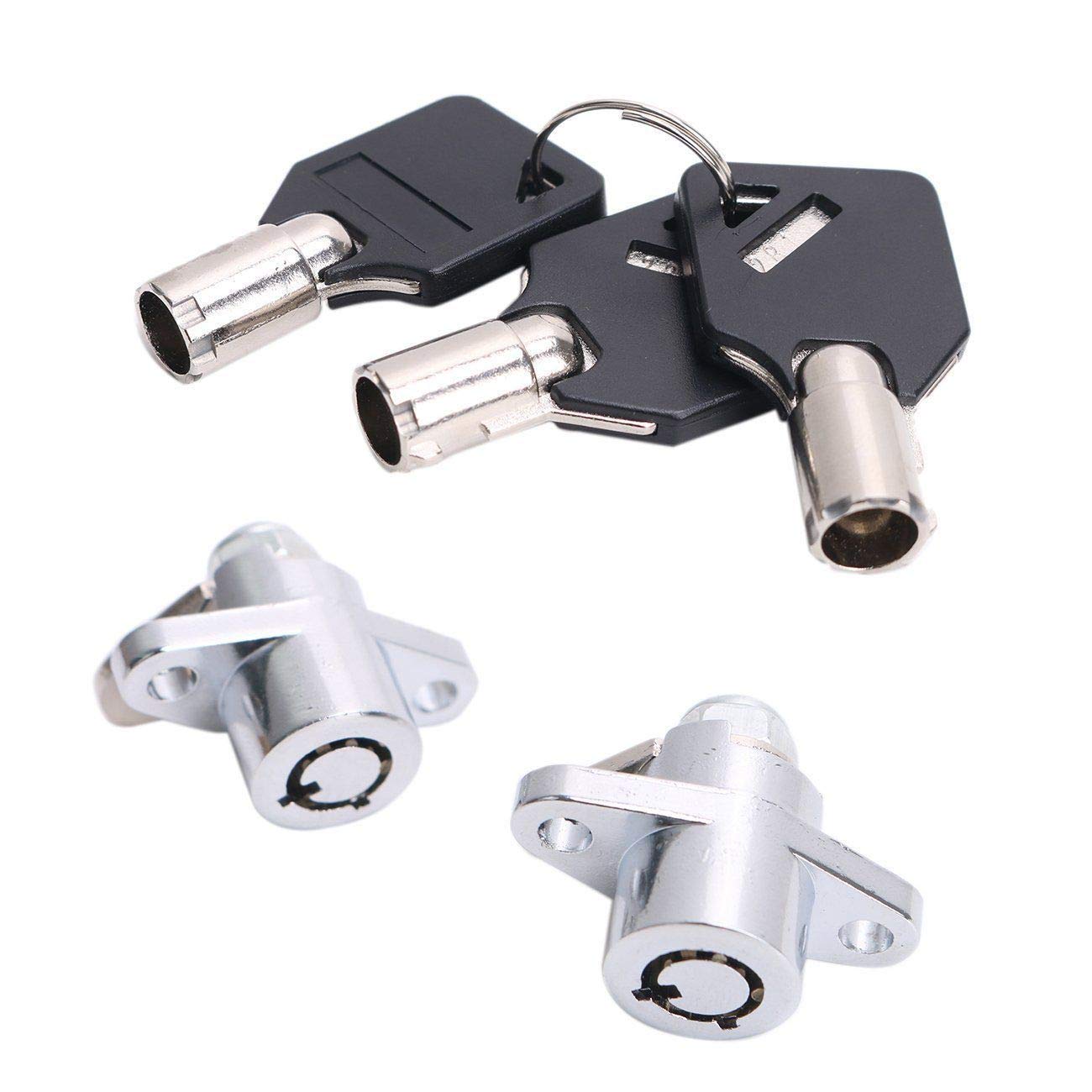 Hard Saddlebag Saddle Bag Lock Key Set For Harley Davidson Touring Electra Glide+Road Glide+Street Glide+Road King+Ultra Glide 1993-2013
