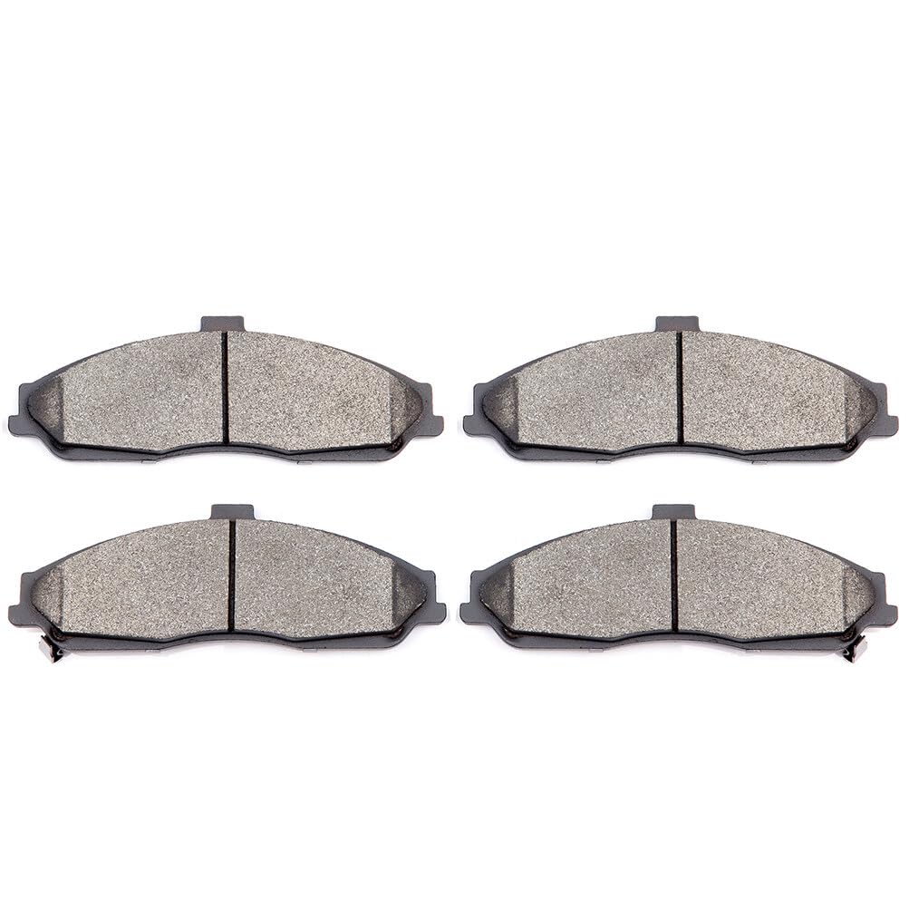Cciyu D731 Front Semi-Metallic Disc Brake Pads Kit For Cadillac Xlr 2004-2009,For Chevrolet Corvette 1997-2004 2006-2013,For Pon