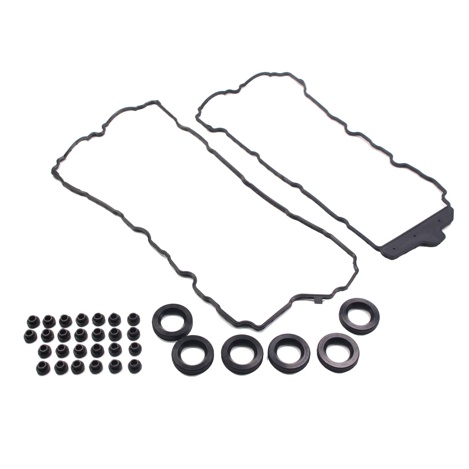 AUCERAMIC VS50808R Engine Valve Cover Gasket Set Fit for 2008-2016 Buick Enclave, Cadillac CTS XTS STS, Chevy Impala Traverse Eq