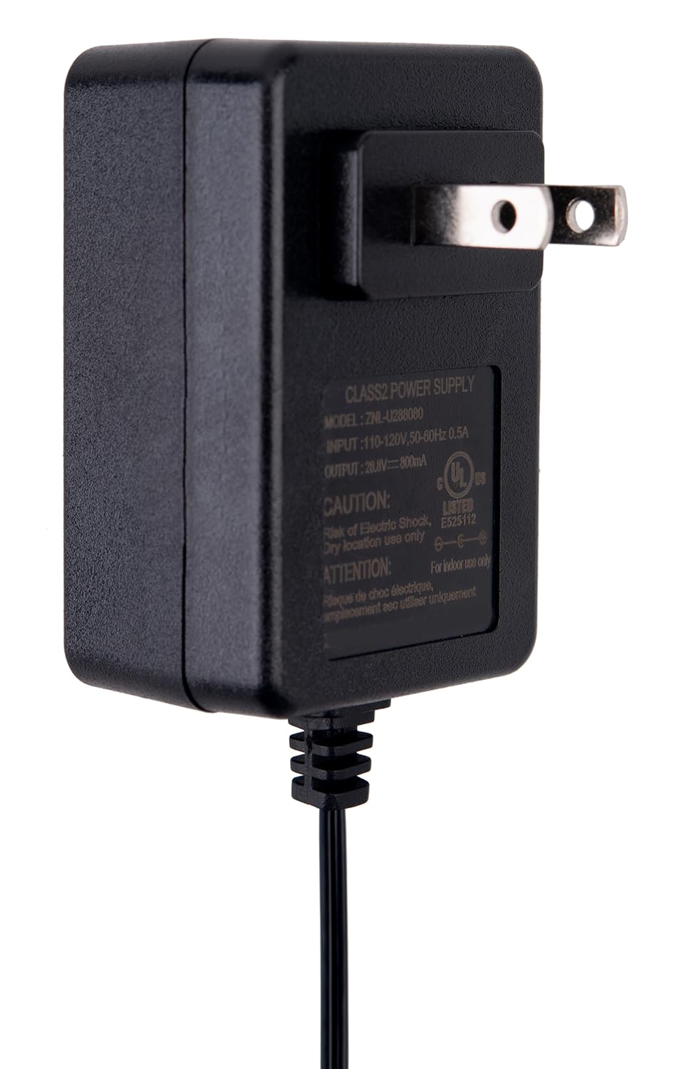 ARKABAKA 24V Battery Charger for Kids Ride-On Toys, Compatible with Princess Carriage & Toyota Tundra, Black