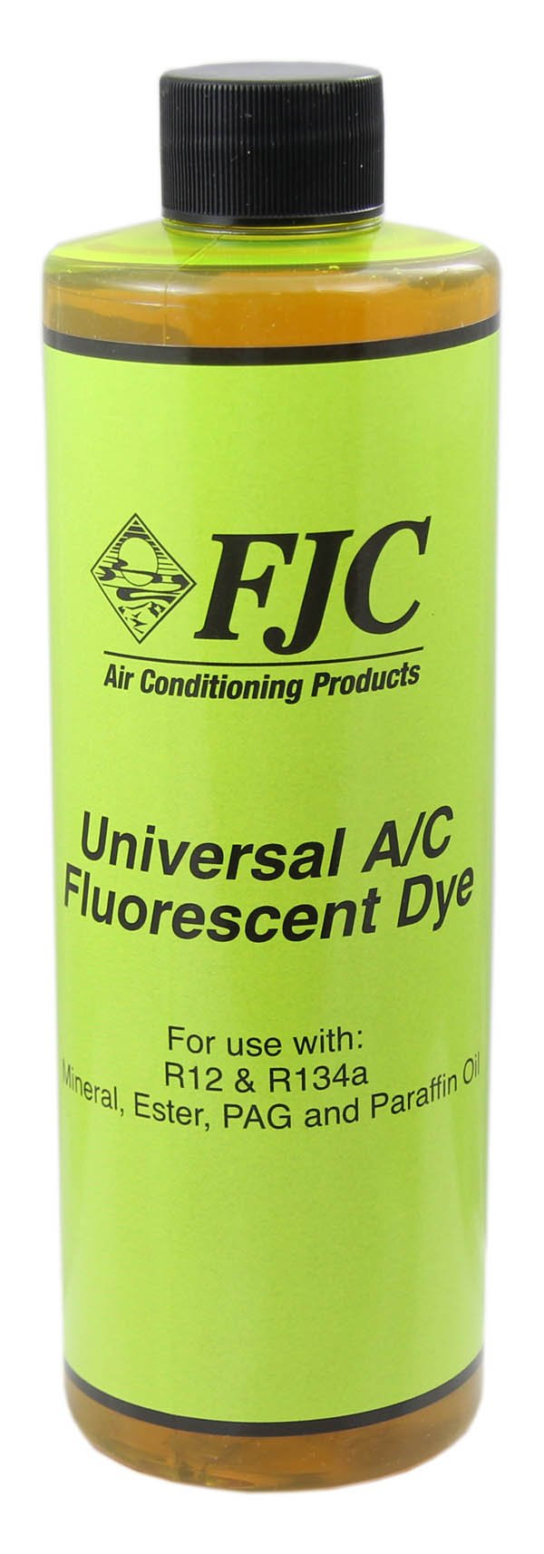 FJC 4918 Universal A/C Fluorescent Leak Detection Dye - 16 oz.