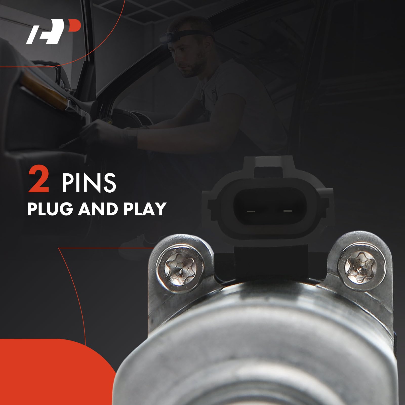 A-Premium Front Right or Rear Left Power Window Lift Motor Compatible with Ford Crown Victoria 1992-2011 & Lincoln Town Car 1990-2011 & Mercury Marauder 2003-2004, Grand Marquis