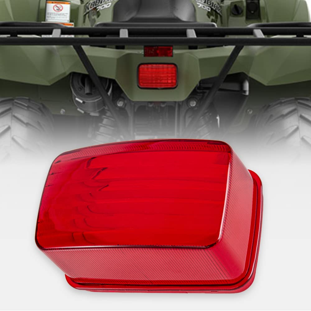 Kicry Atv Brake Tail Light Lens Taillight Brake Stop Lights Cover Compatible With Yamaha Grizzly Big Bear Bruin Kodiak Wolverine