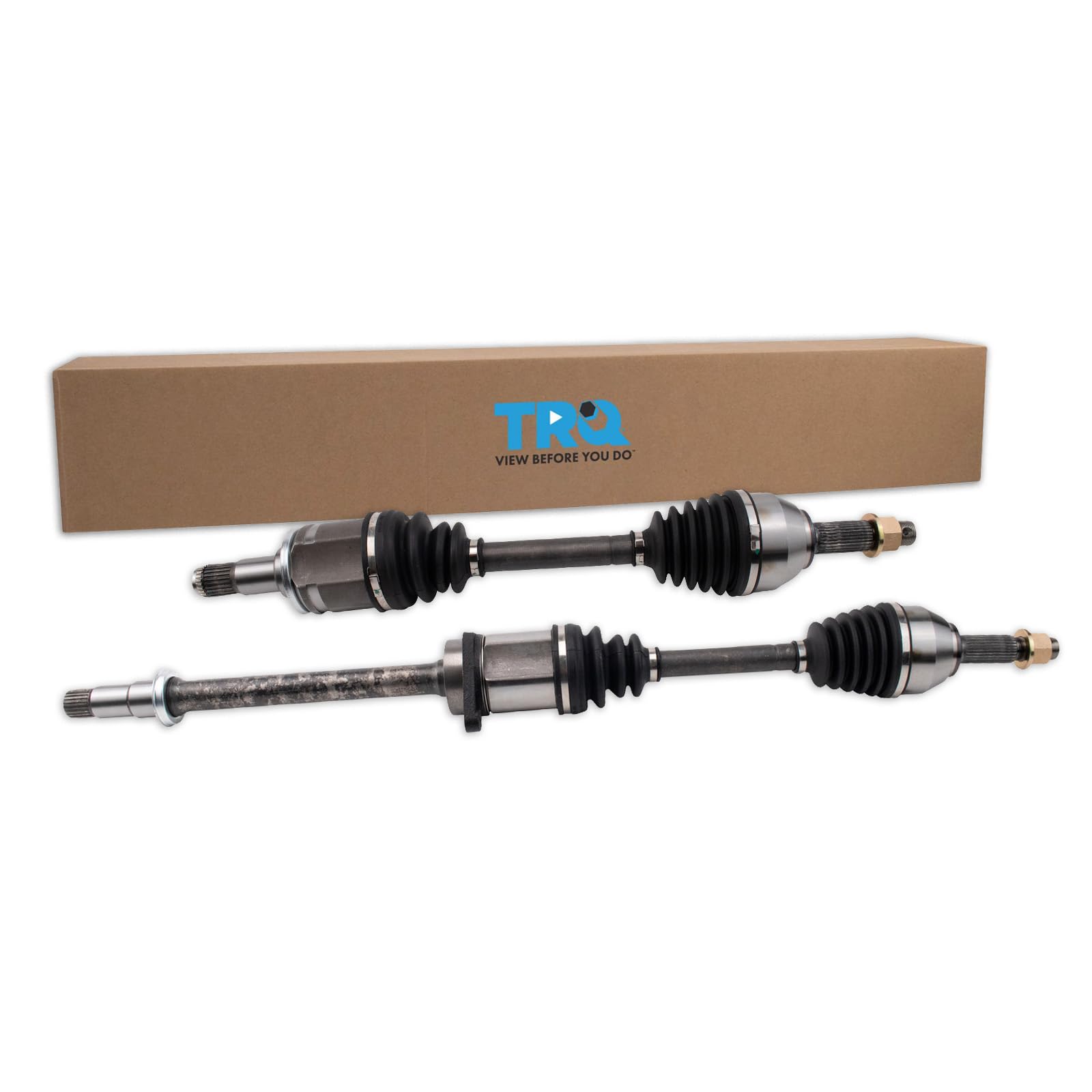 Trq Front Cv Axle Shaft Assembly Set Compatible With 2007-2011 Nissan Altima