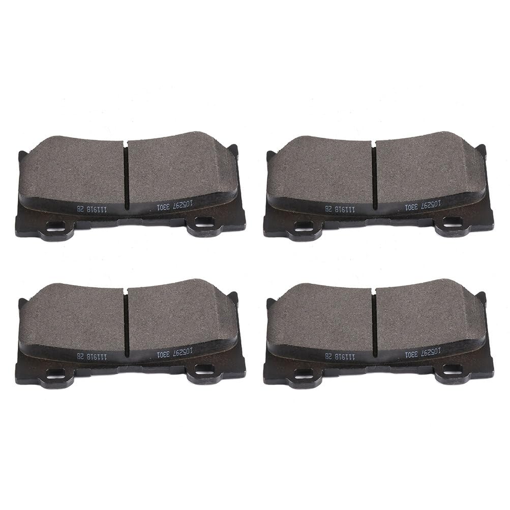 Cciyu D1346 Front Semi-Metallic Disc Brake Pads Kit For Nissan 350Z 2009,For Nissan 370Z 2009-2018 4Pcs