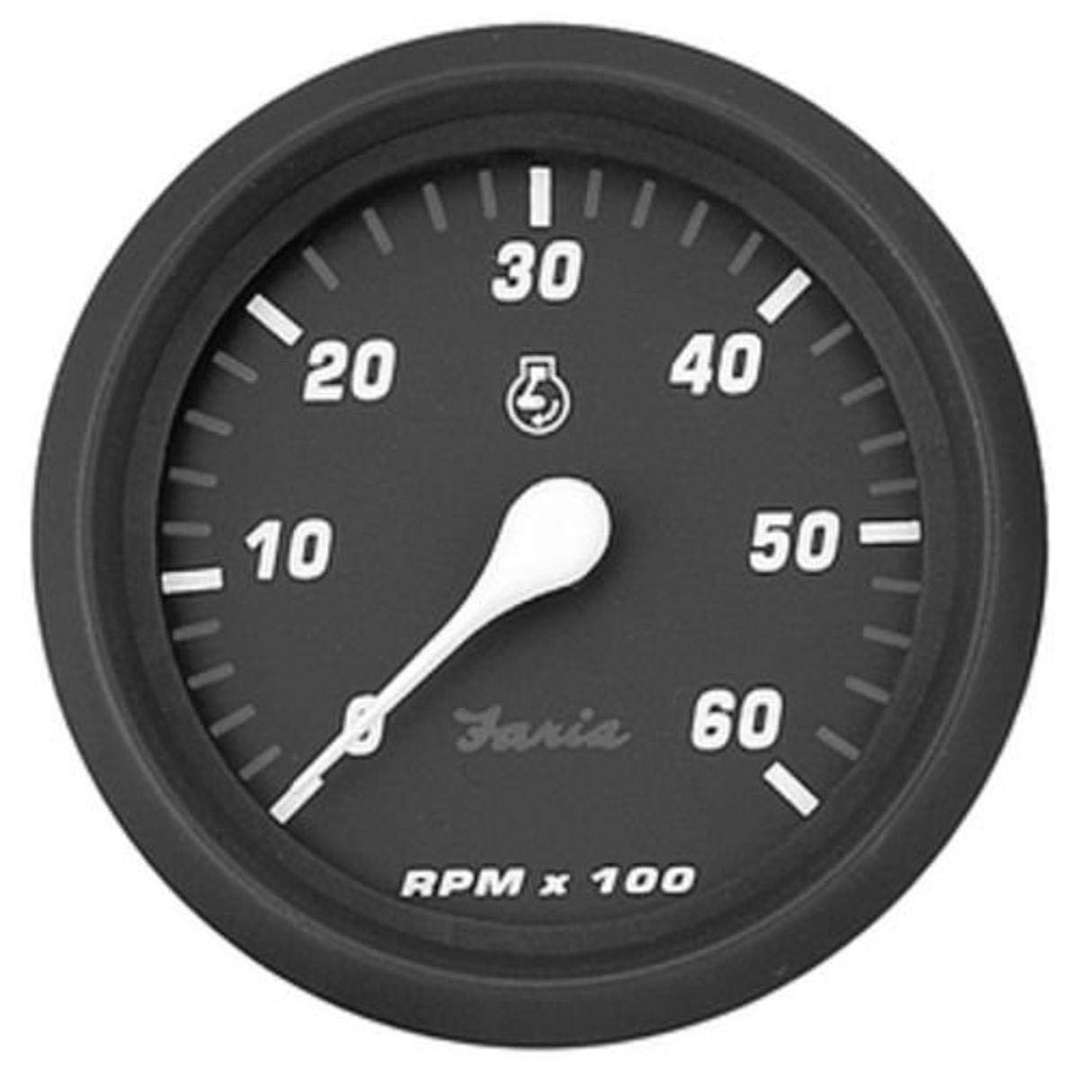 Faria Beede Instruments 34617 Pro Tachometer 7000 Rpm All Outboard - Red, 4