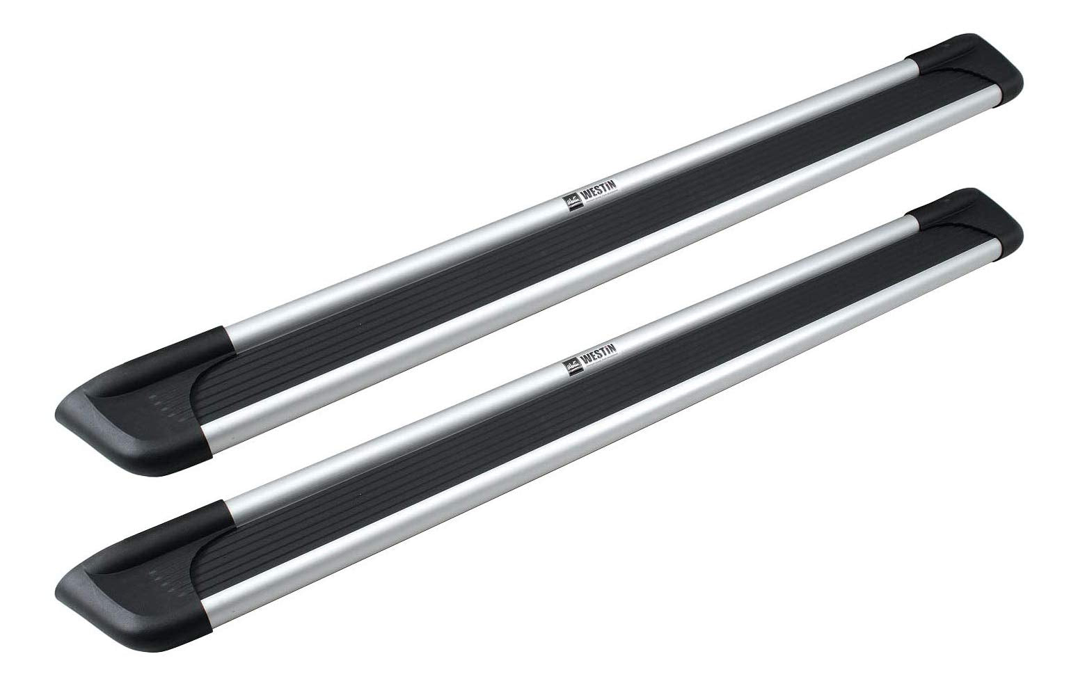 Westin 27-6650 Sure-Grip Running Boards Aluminum Polished Pair 85 In.