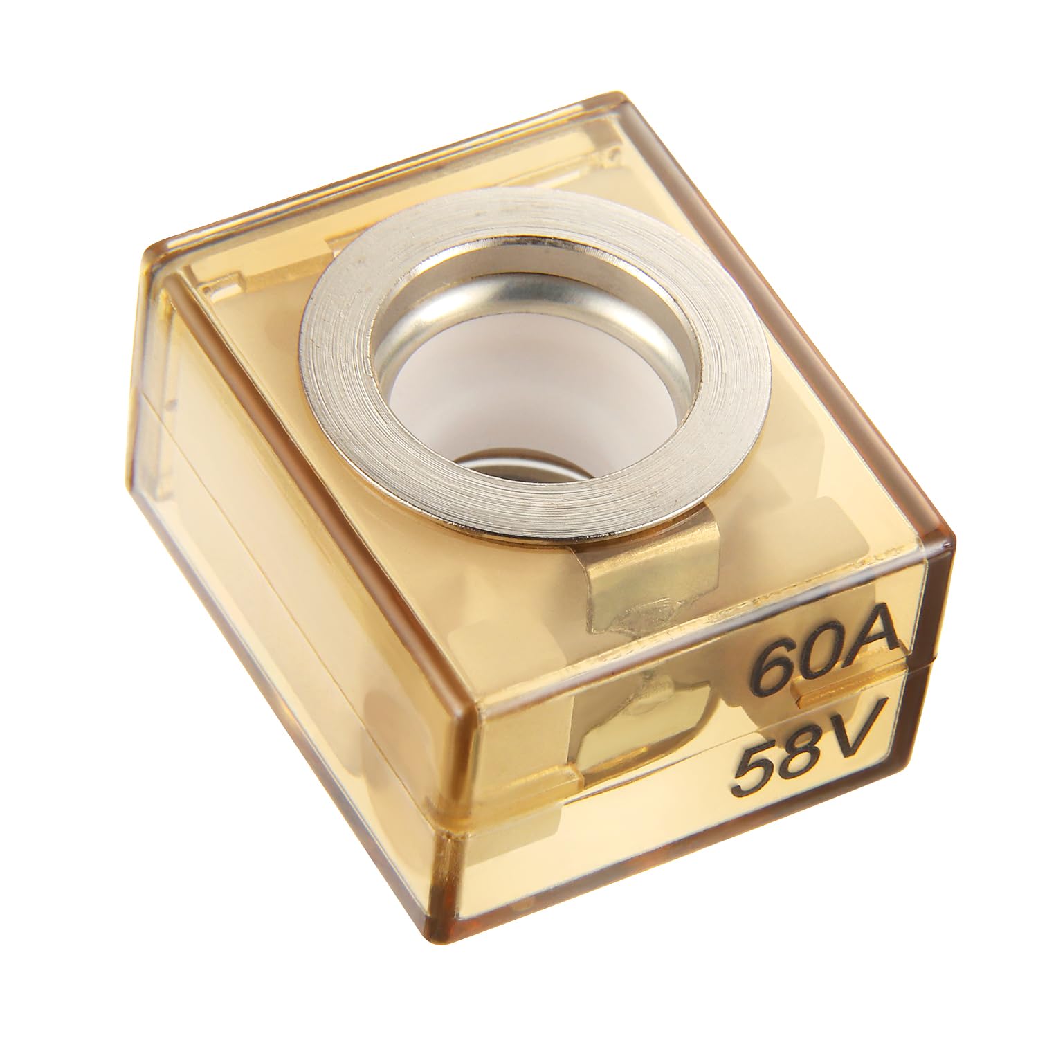 BOJACK Terminal Fuse 60A Marine Rated Battery Fuse (MRBF) 58V DC Max IP66 Waterproof for the Circuit Protection of Automobiles R