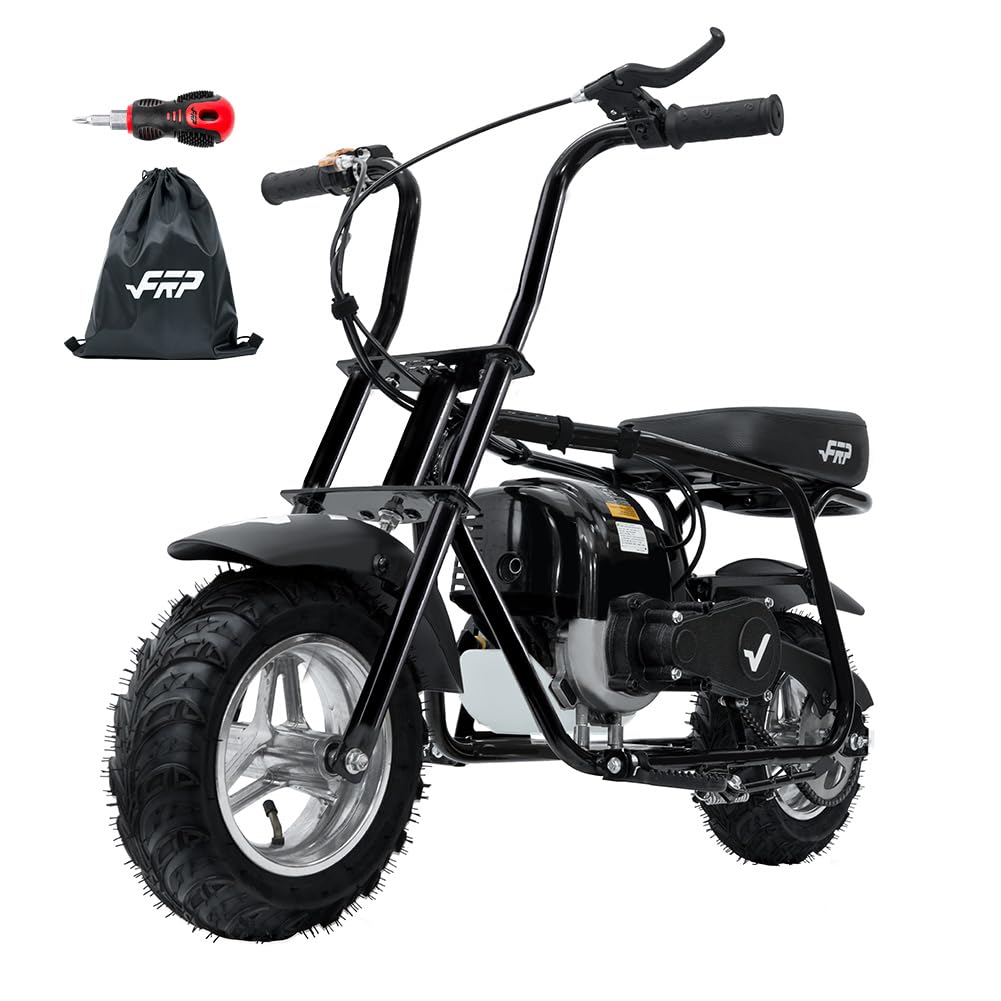 FRP MB40 4-Stroke Mini Bike, 40CC Kids Mini Dirt Bike with No Mixing Oil Need, Easy to Assemble/Touch Protection, 18 Mph Max Spe