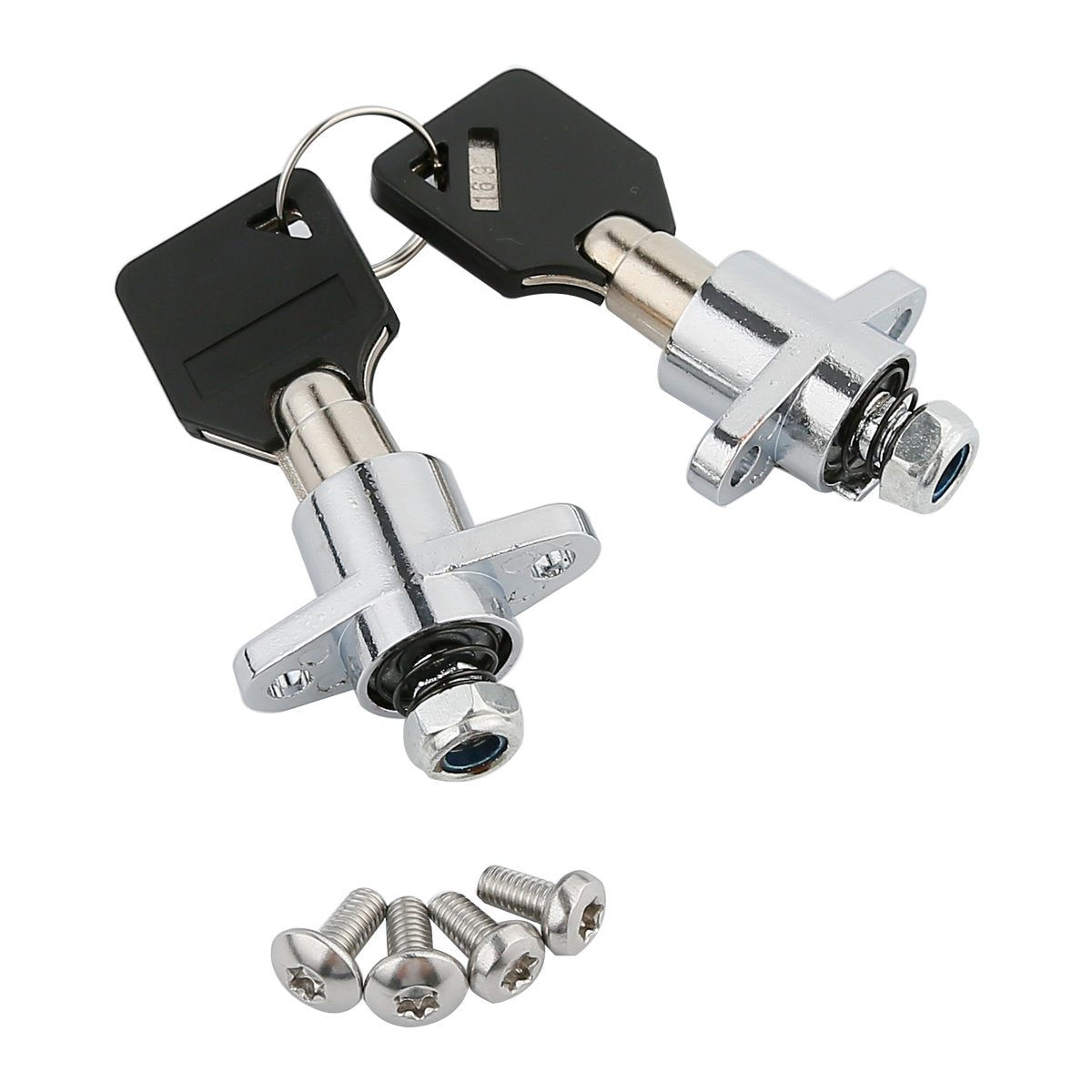 Xfmt Motorcycle Hard Saddlebags Lock Keys Set For Harley Touring Road King Street Glide Road Glide Electra Glide 2014-2024