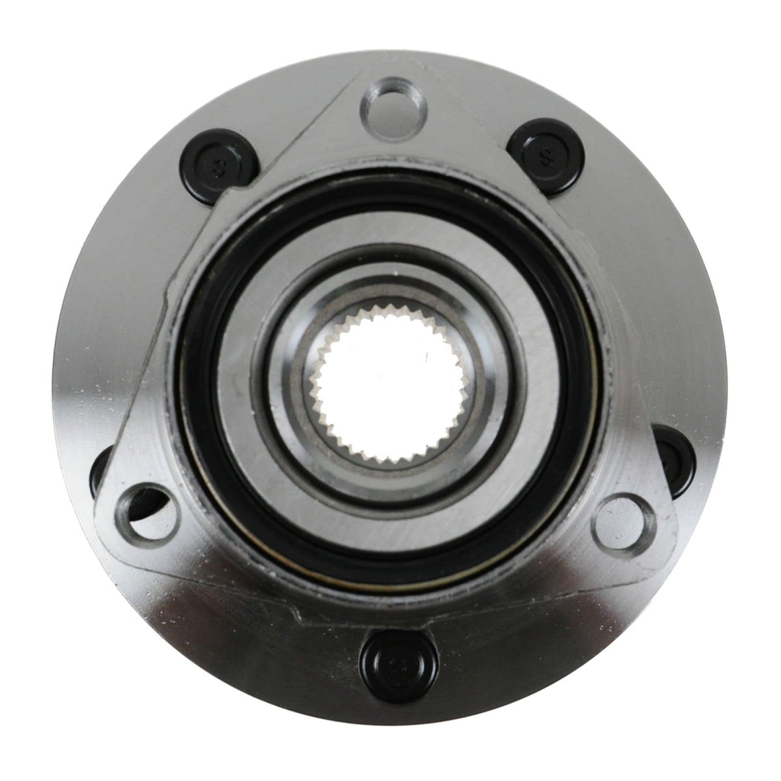 Trq Front Wheel Bearing & Hub Assembly 4Wd With Abs Sensor Compatible With 1994-1999 Dodge Ram 1500