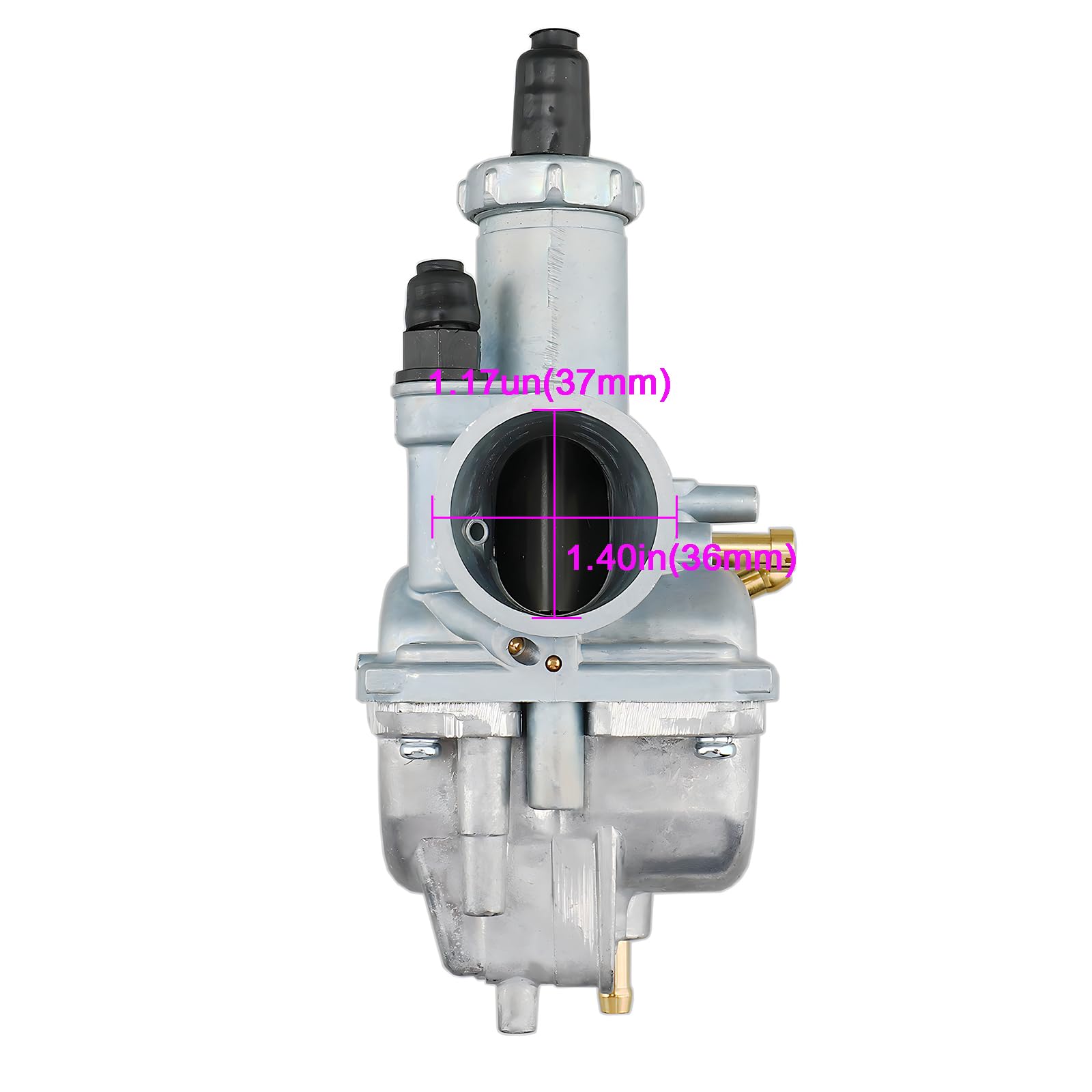 Carburetor w/Air Filter and Fuel Gas Petcock Valve Switch,for Kawasaki Bayou KLF220 1988-2002,for Kawasaki Bayou KLF250 2003-201