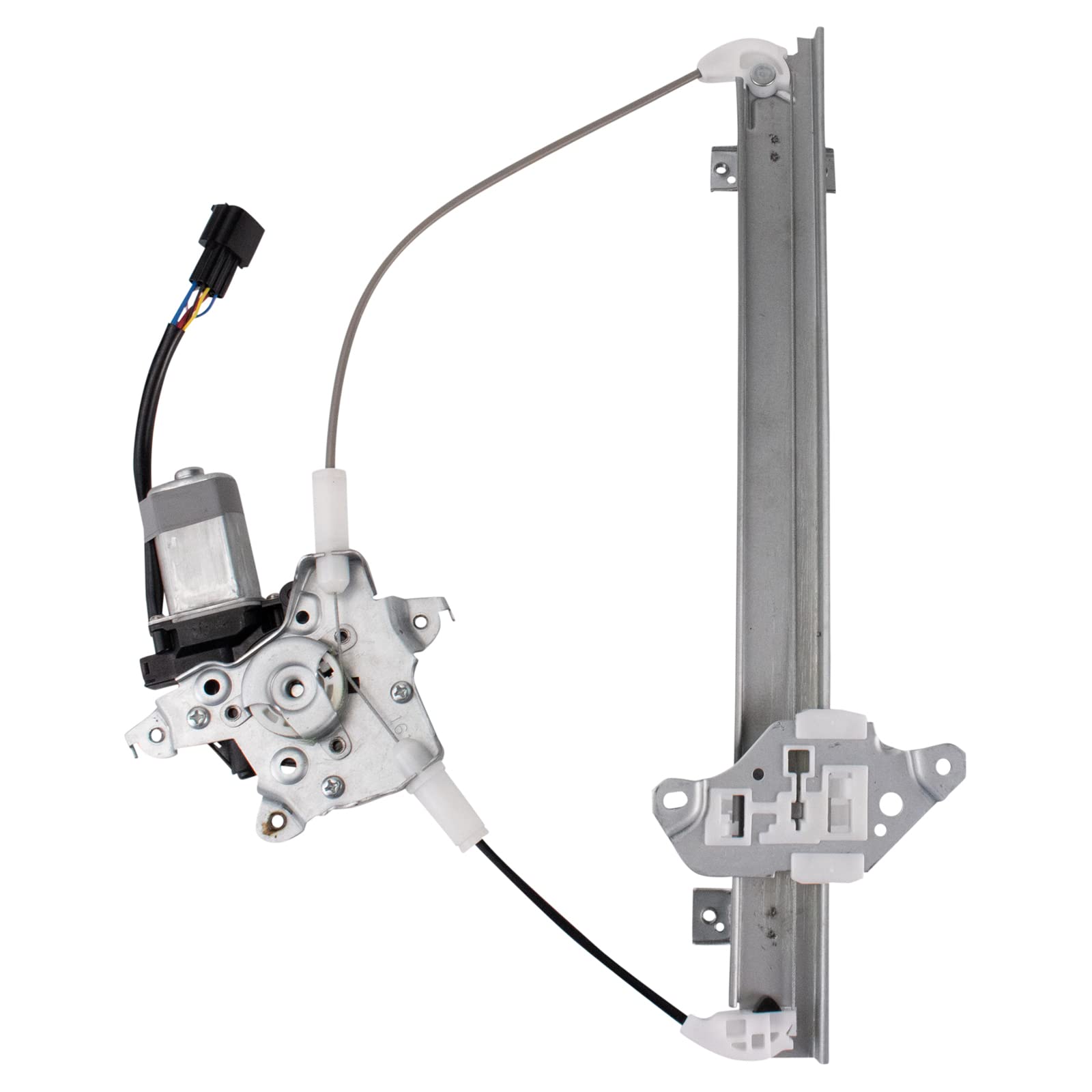 Trq Front Left Power Window Regulator & Motor Assembly Drivers Side Compatible With 2011-2017 Nissan Juke