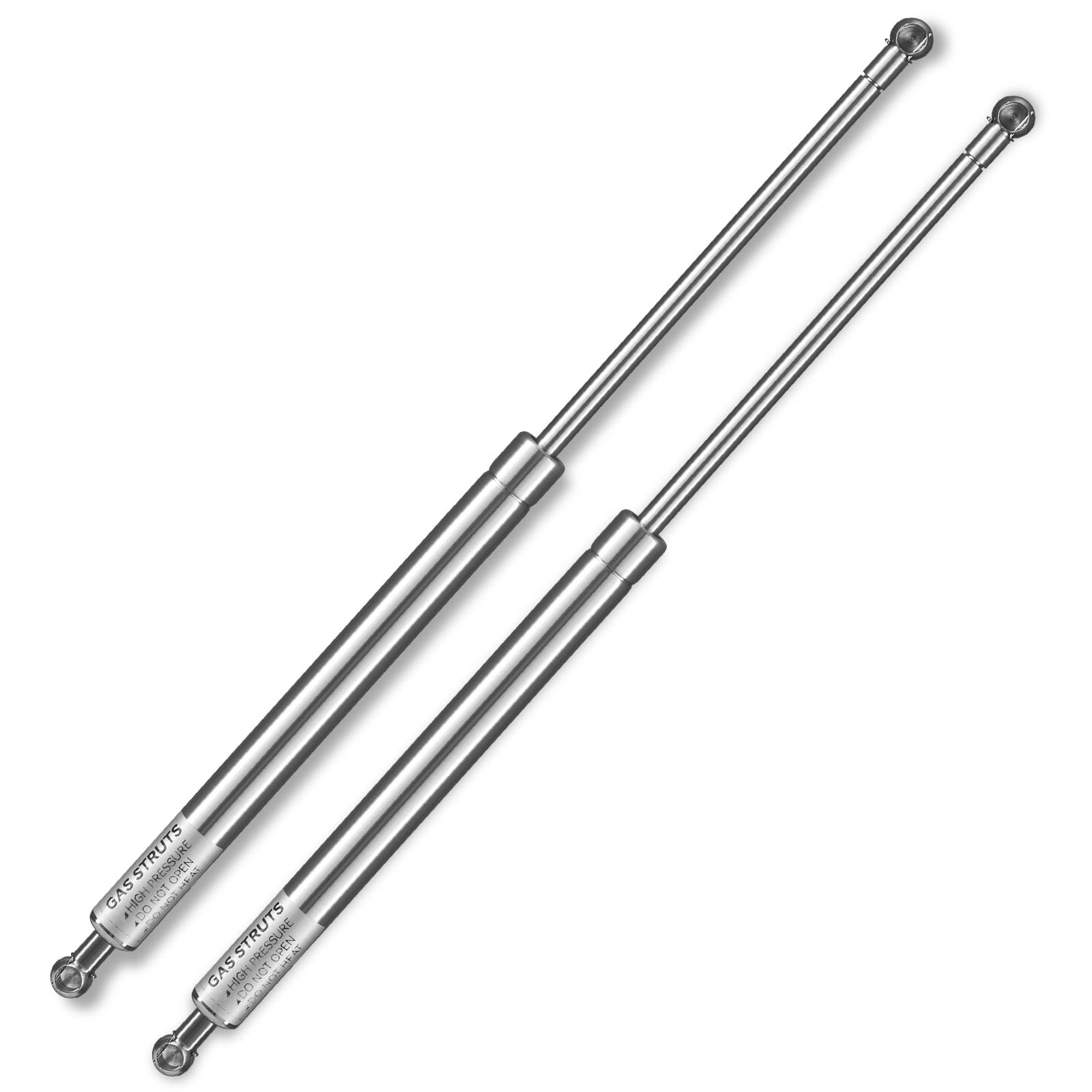 Vepagoo 10 Inch 50Lb/222N Stainless Steel Gas Shock Strut Lift Support Spring For Truck Pickup Tool Box Or Boat Storage Lid Toy