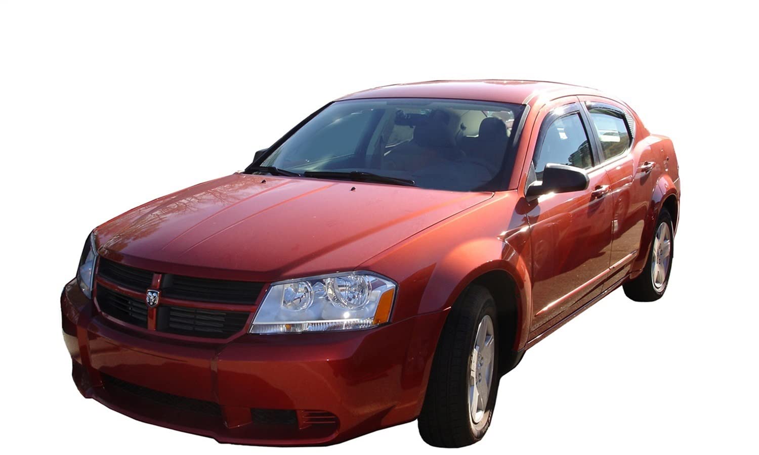 Auto Ventshade [Avs] In-Channel Ventvisor / Rain Guards | Smoke Color, 4 Pc | 194313 | Fits 2011 - 2022 Dodge Charger