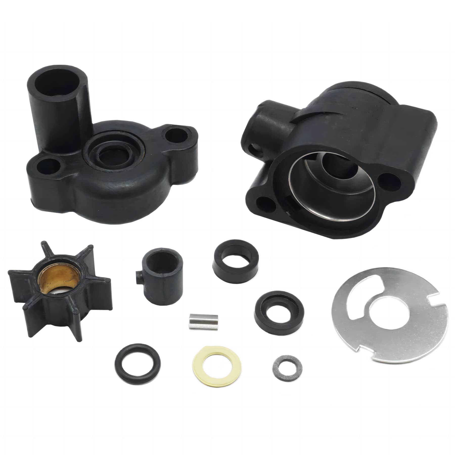 Uanofcn 70941A3 Water Pump Impeller Kit Replace Mercury Mariner Force Outboard Lower Units 4Hp 4.5Hp 7.5Hp 9.8Hp Sierra 18-3446