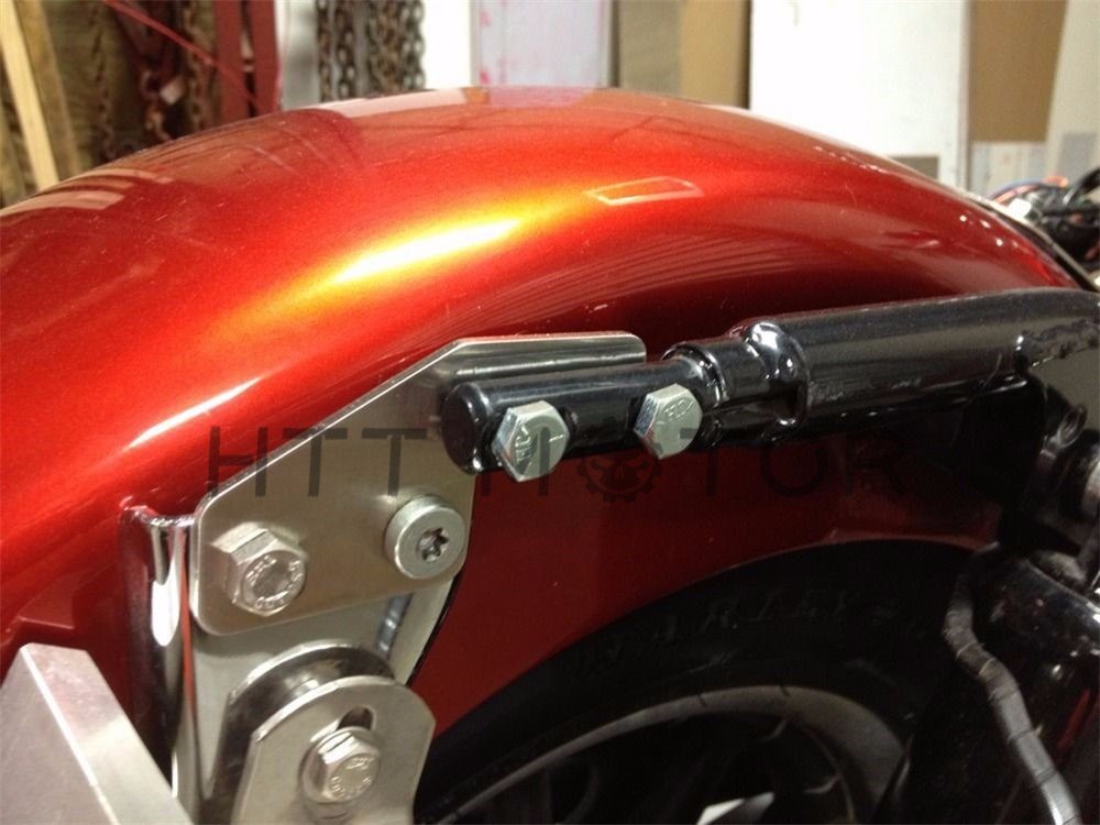Httmt H1730- Stainless Bagger Fl Rear Fender Grab Bar Eliminator Brackets Compatible With Harley Touring