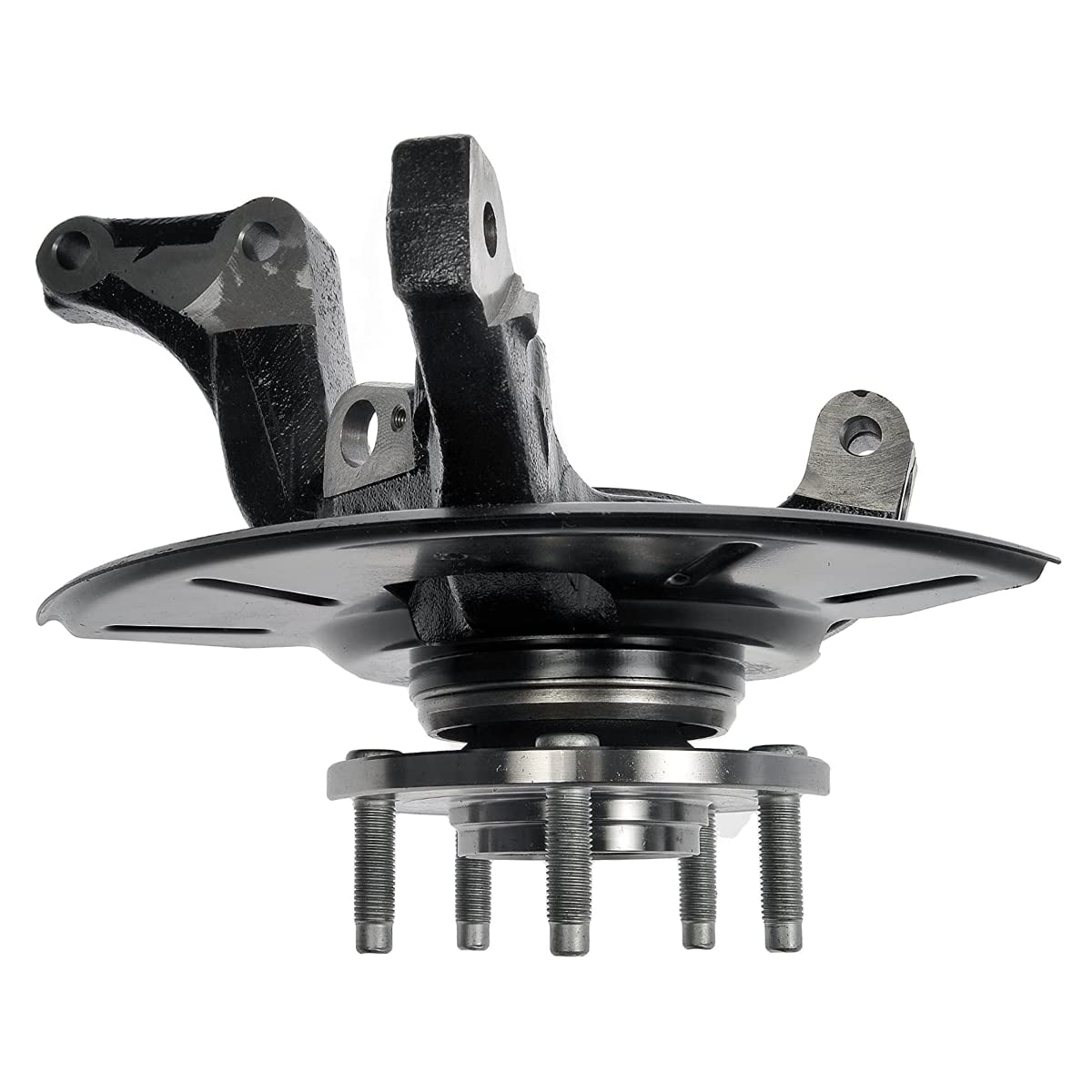 Autoshack Front Steering Knuckle & Wheel Bearing Hub Assembly 5 Lugs Driver Side Replacement For 2005-2012 Ford Escape 2005-2011 Mercury Mariner 2005 2006 2008-2011 Mazda Tribute 4Wd Awd Fwd Kn798407