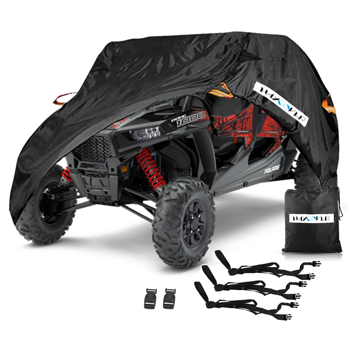 Haycover Utv Cover,Waterproof Heavy Denier Oxford Cloth Material For Polaris Rzr Yamaha Can-Am Defender Kawasaki Ranger Cover Un