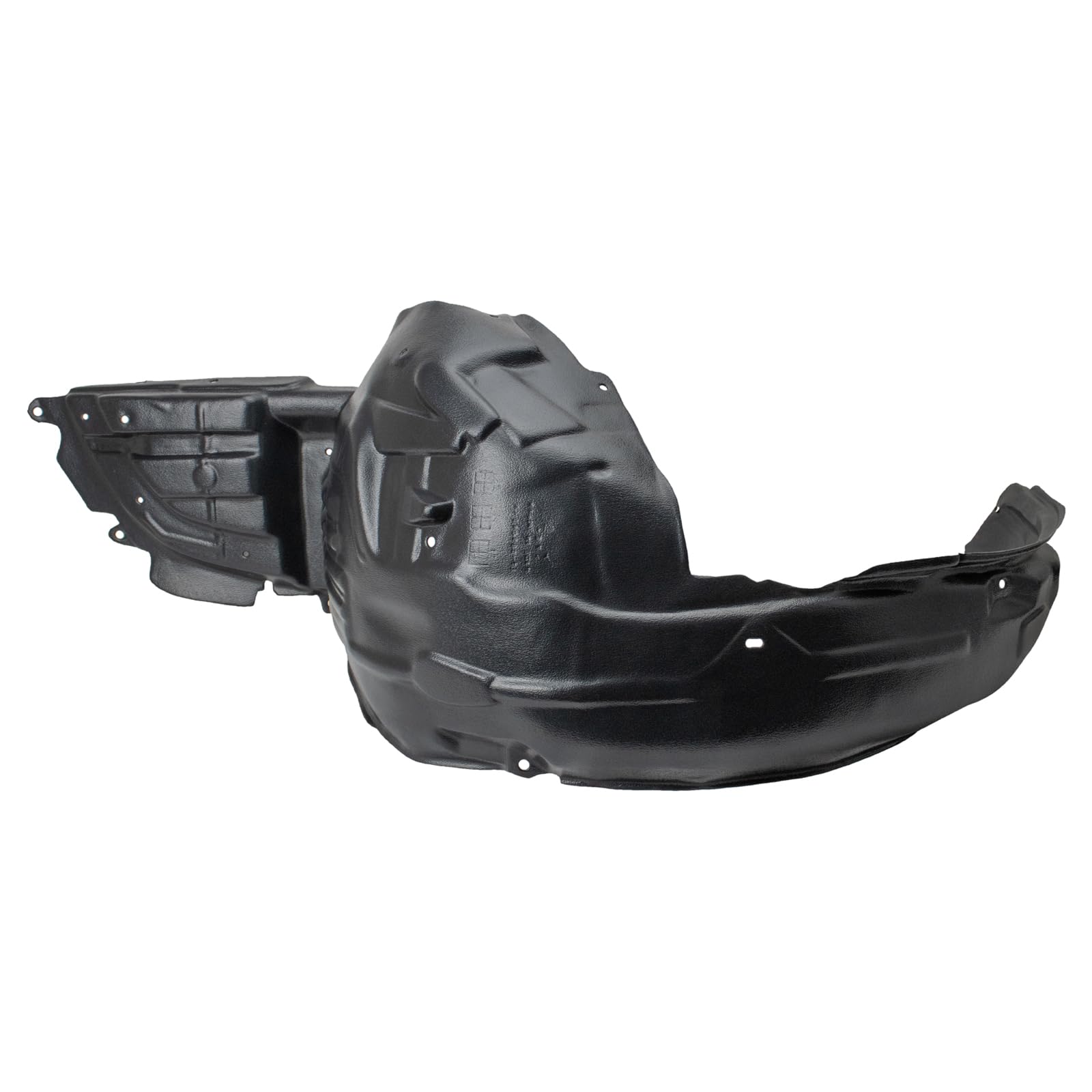 Trq Front Inner Fender Liner Set Compatible With 2010-2014 Subaru Legacy Su1248121 Su1248141 Su1249121 Su1249141